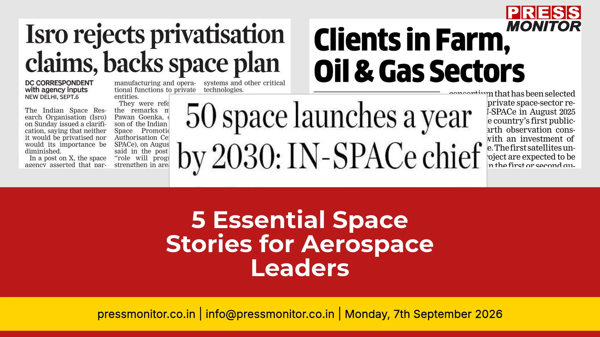 5 Essential Space Stories for Aerospace Leaders