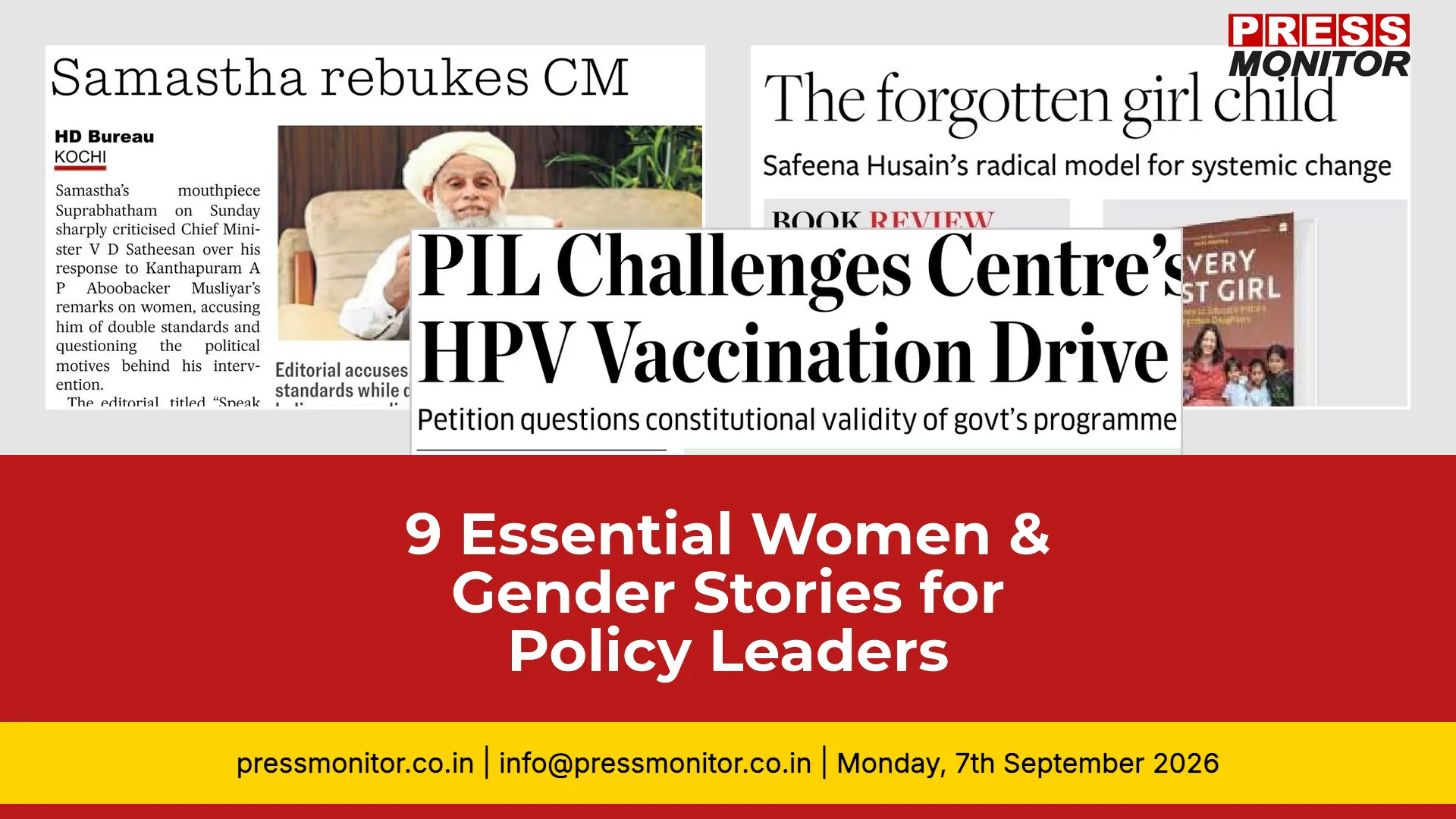 9 Essential Women & Gender Stories for Policy Leaders