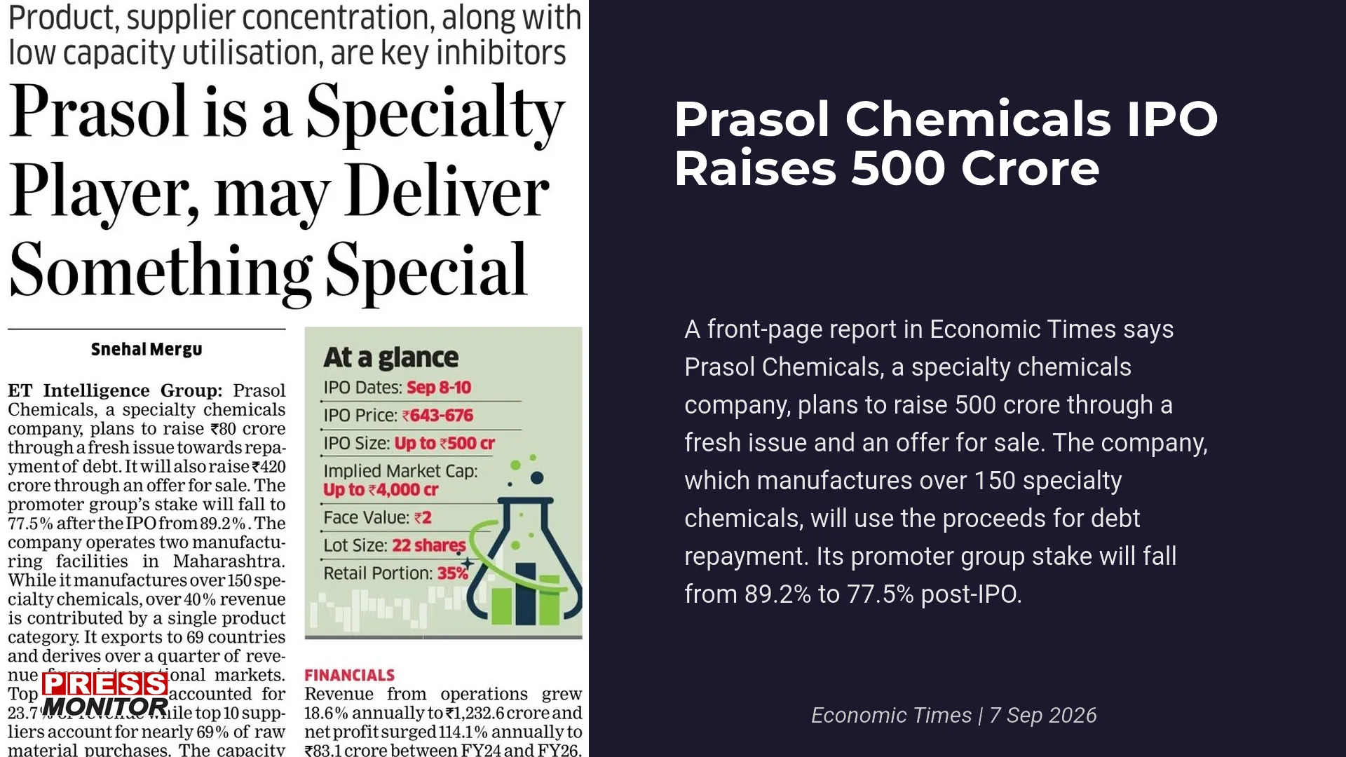 1 Key Chemicals Industry Story for Industry Leaders