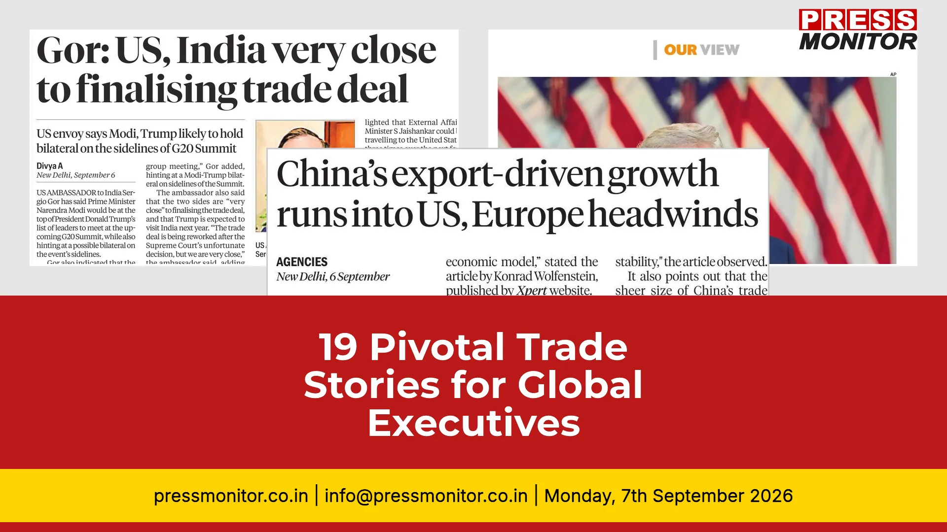 19 Pivotal Trade Stories for Global Executives