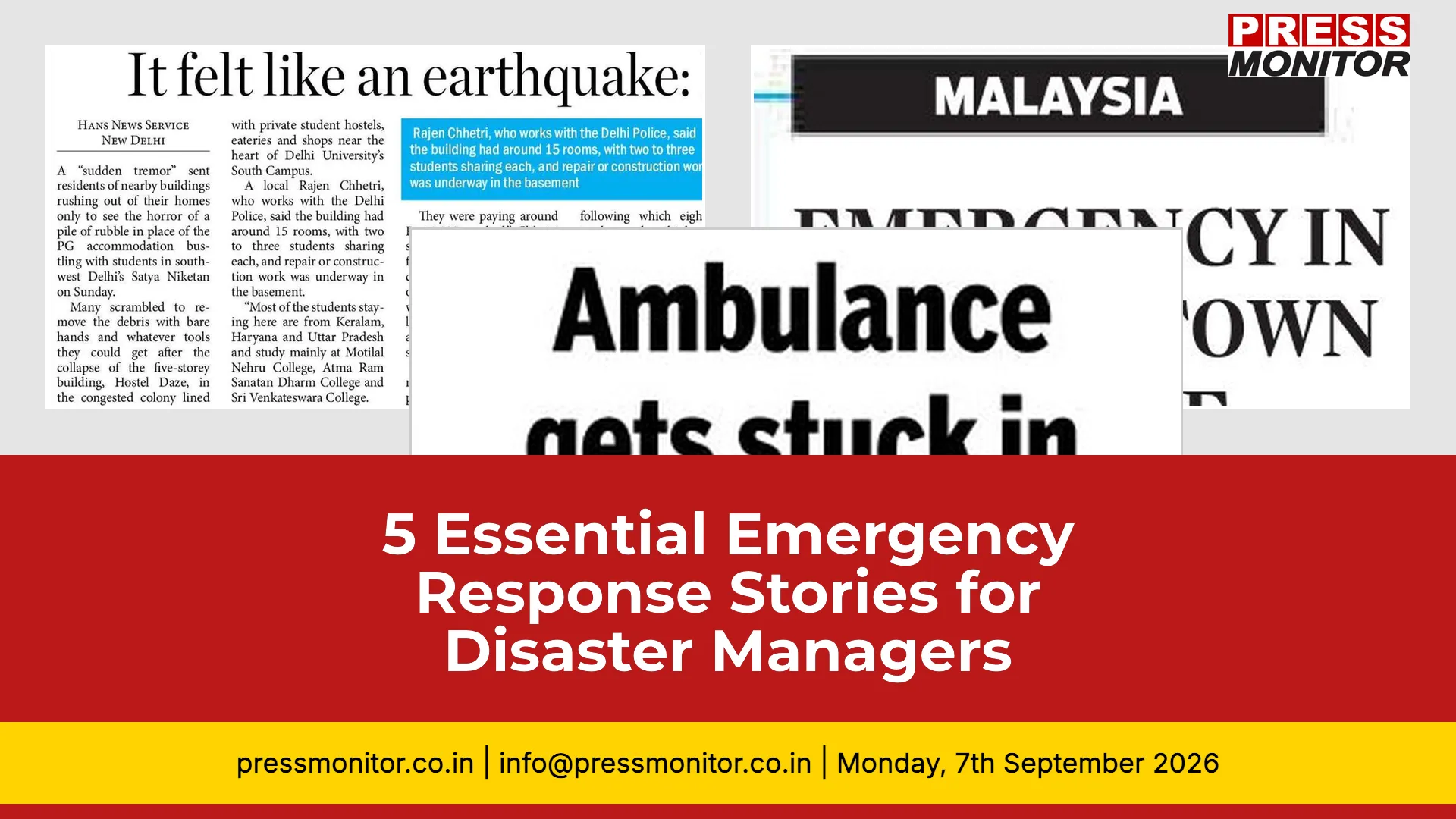 5 Essential Emergency Response Stories for Disaster Managers