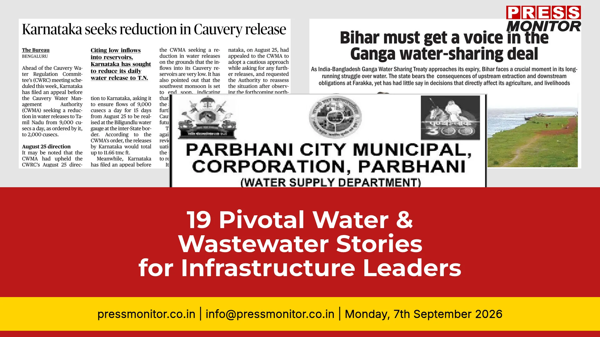 19 Pivotal Water & Wastewater Stories for Infrastructure Leaders