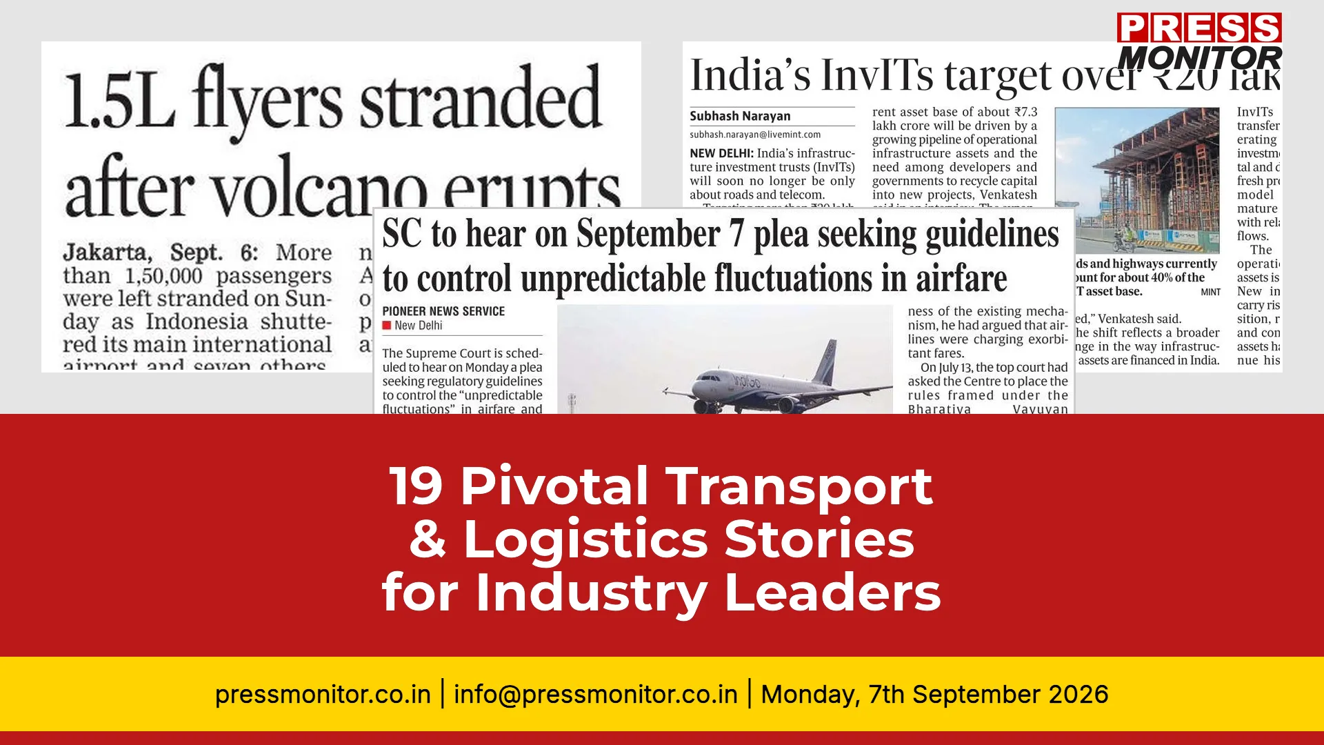 19 Pivotal Transport & Logistics Stories for Industry Leaders