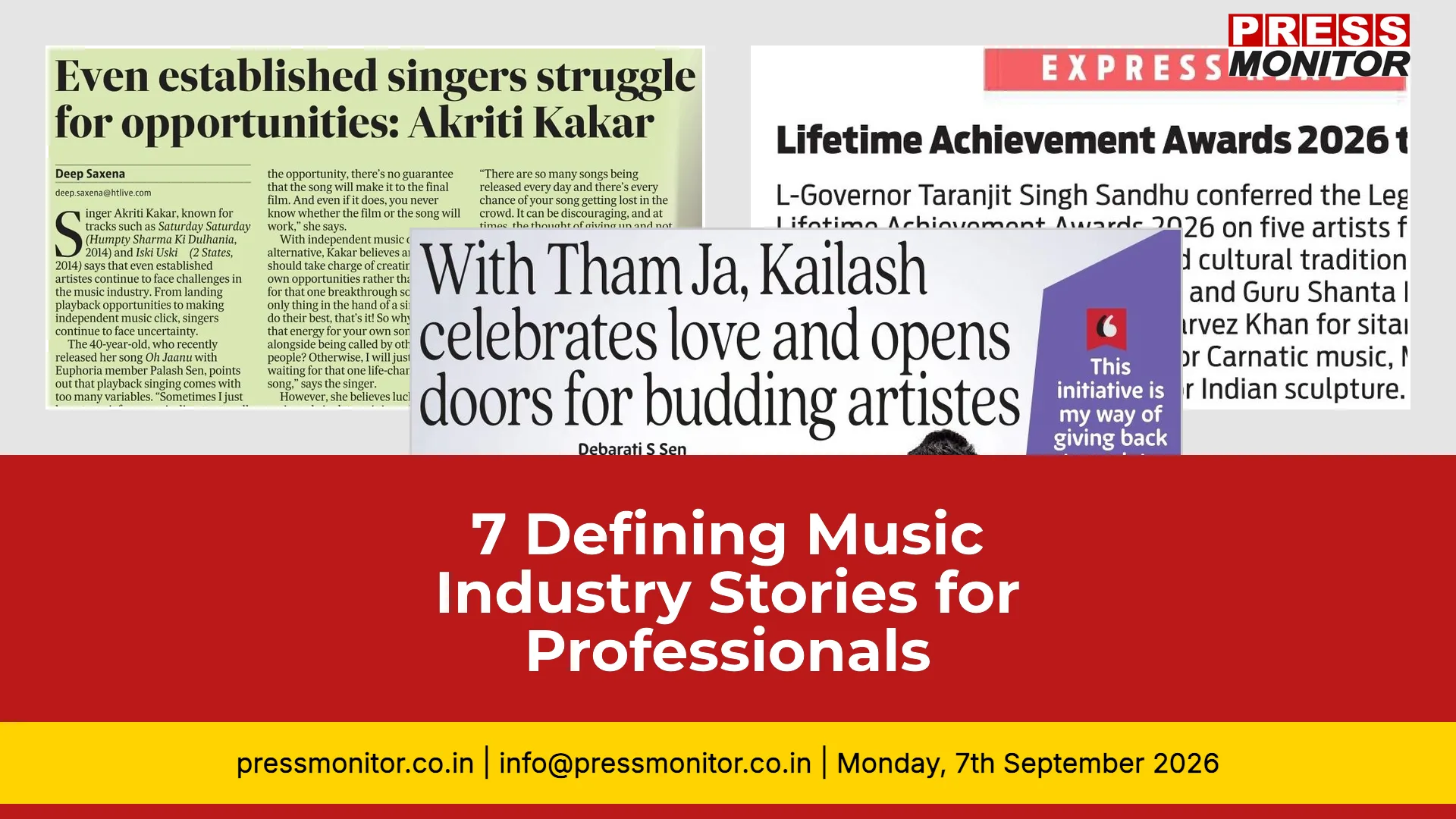 7 Defining Music Industry Stories for Professionals