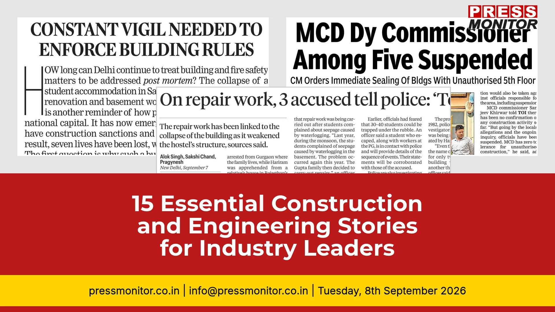 15 Essential Construction and Engineering Stories for Industry Leaders