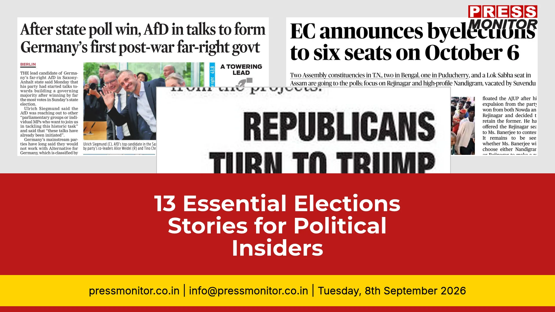 13 Essential Elections Stories for Political Insiders