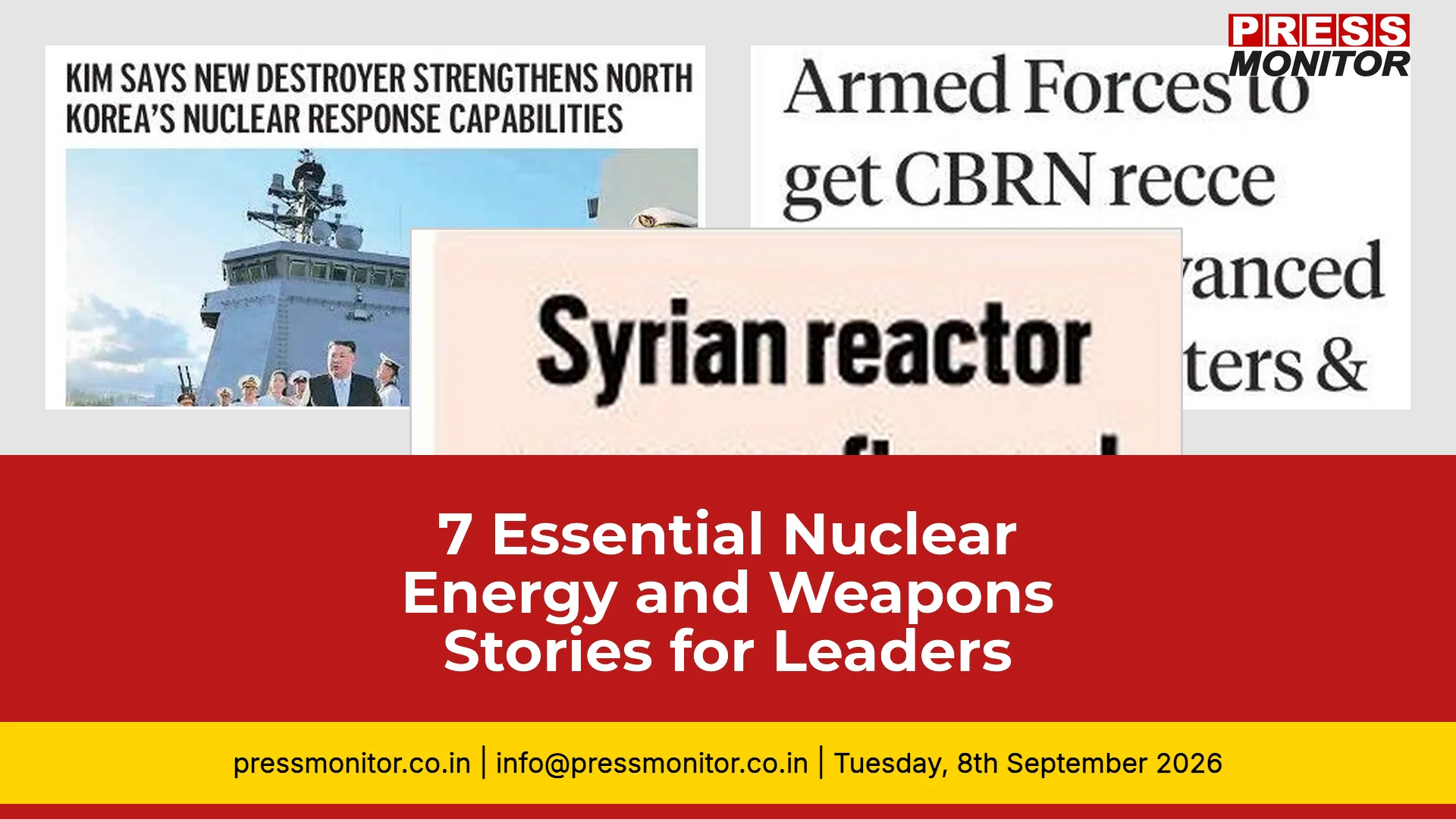 7 Essential Nuclear Energy and Weapons Stories for Policy Leaders