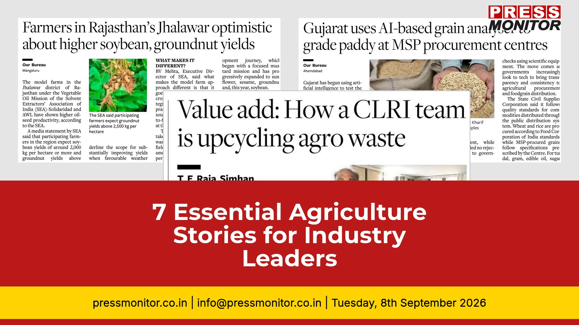 7 Essential Agriculture Stories for Industry Leaders