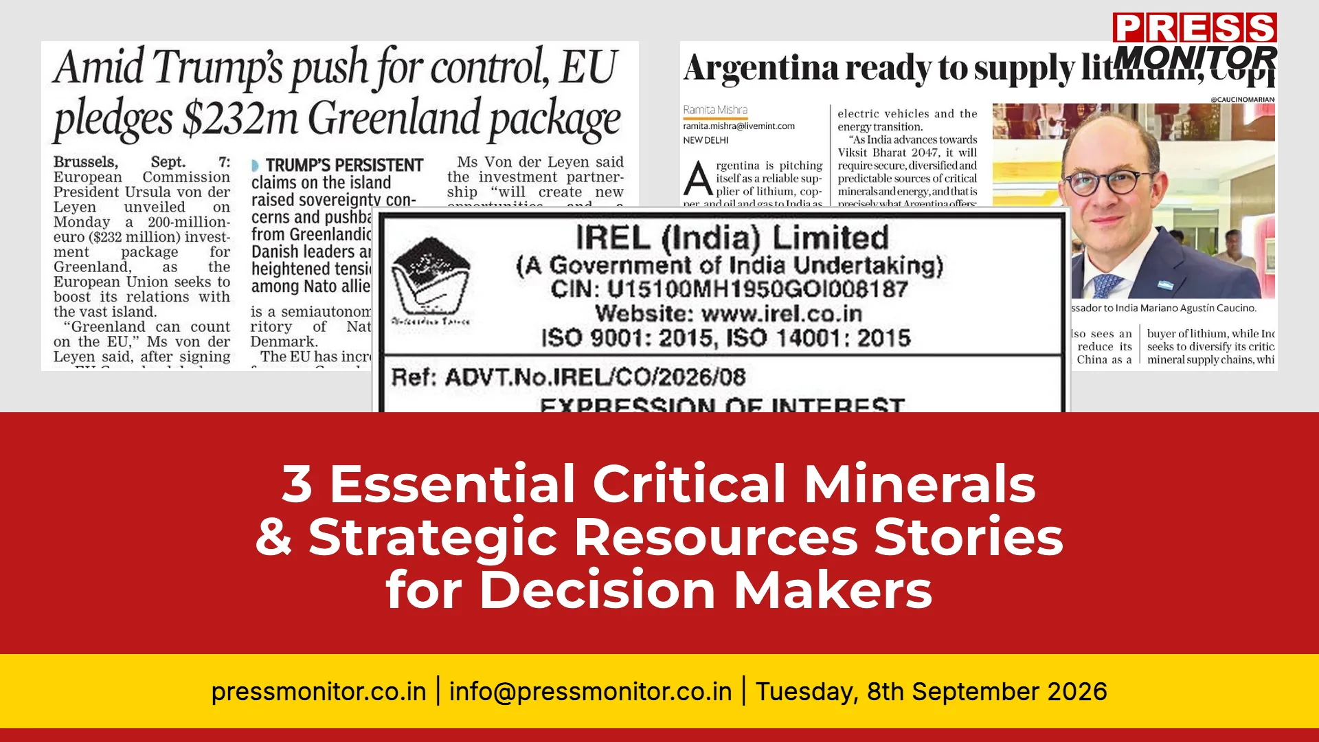 3 Essential Critical Minerals & Strategic Resources Stories for Decision Makers