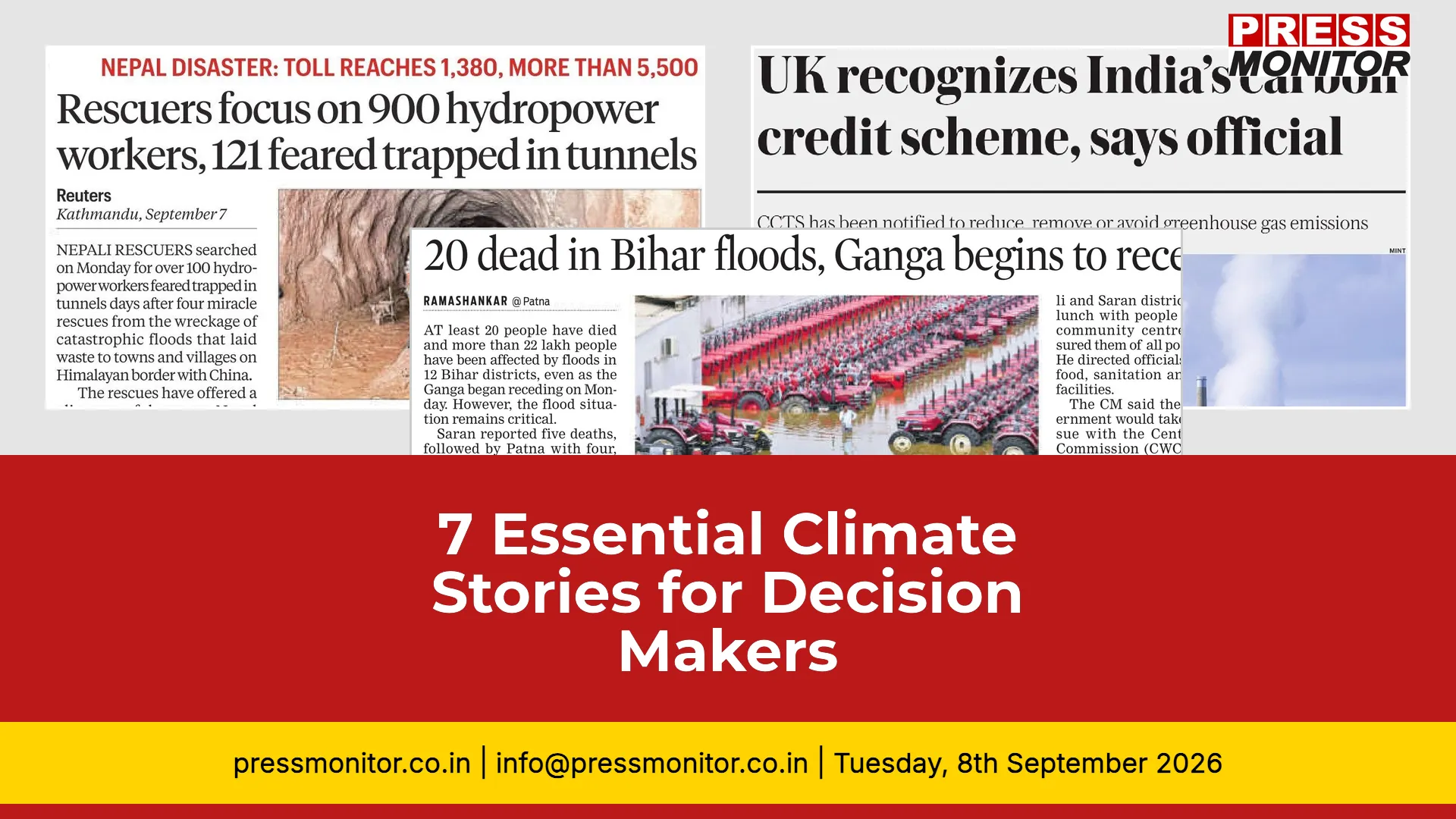 7 Essential Climate Stories for Decision Makers