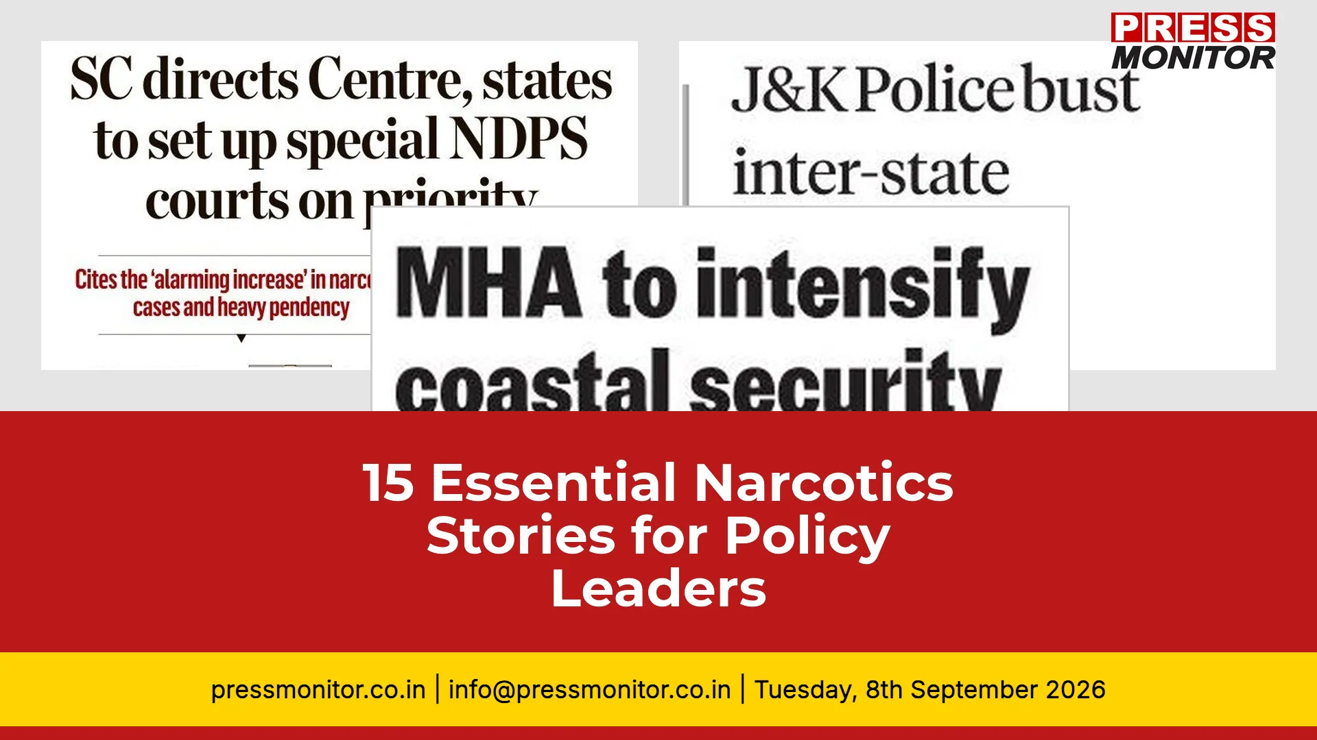 15 Essential Narcotics Stories for Policy Leaders