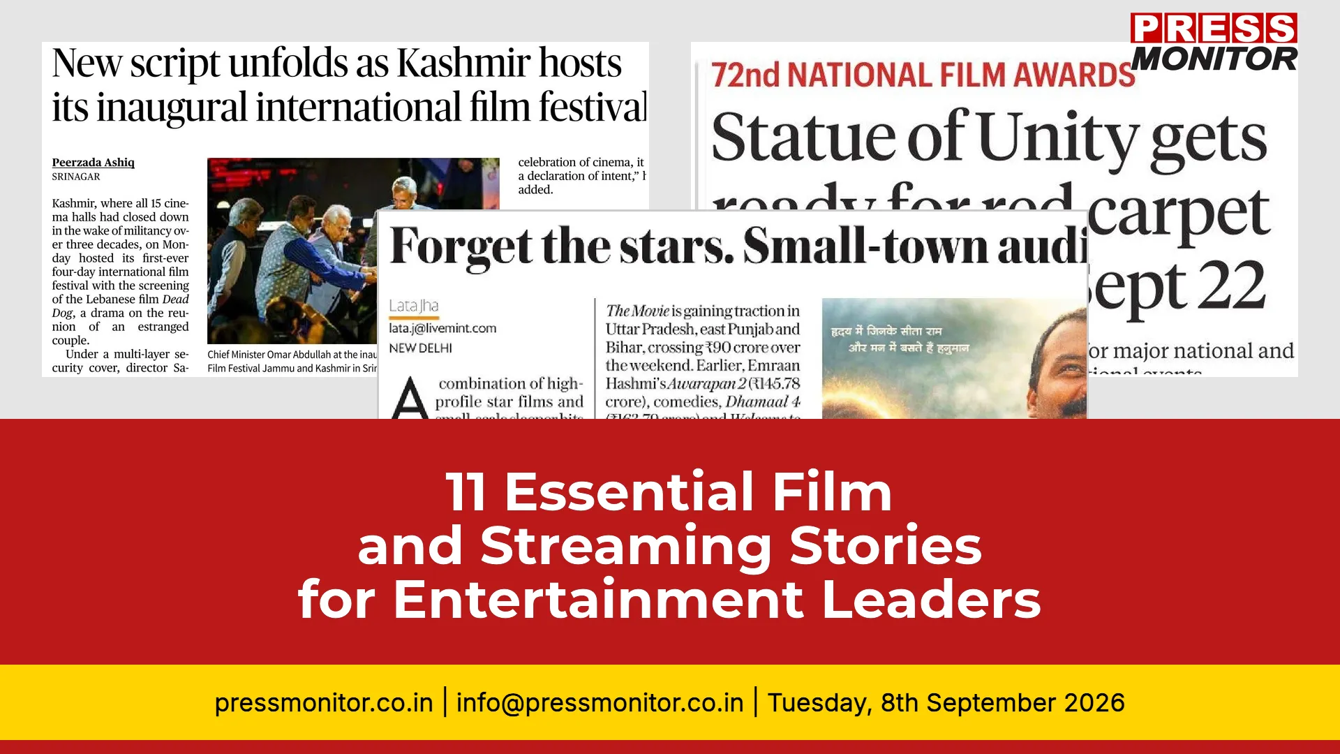 11 Essential Film and Streaming Stories for Entertainment Leaders