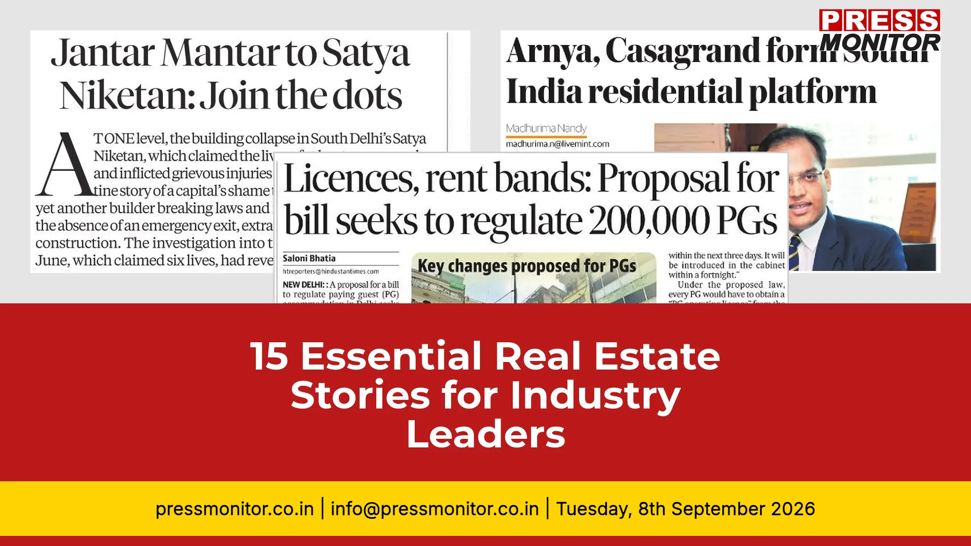 15 Essential Real Estate Stories for Industry Leaders