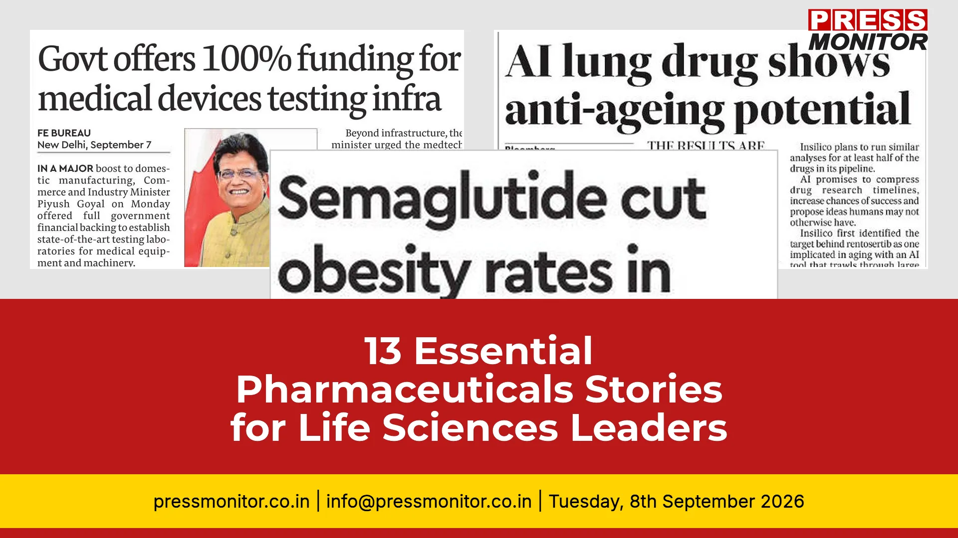 13 Essential Pharmaceuticals Stories for Life Sciences Leaders
