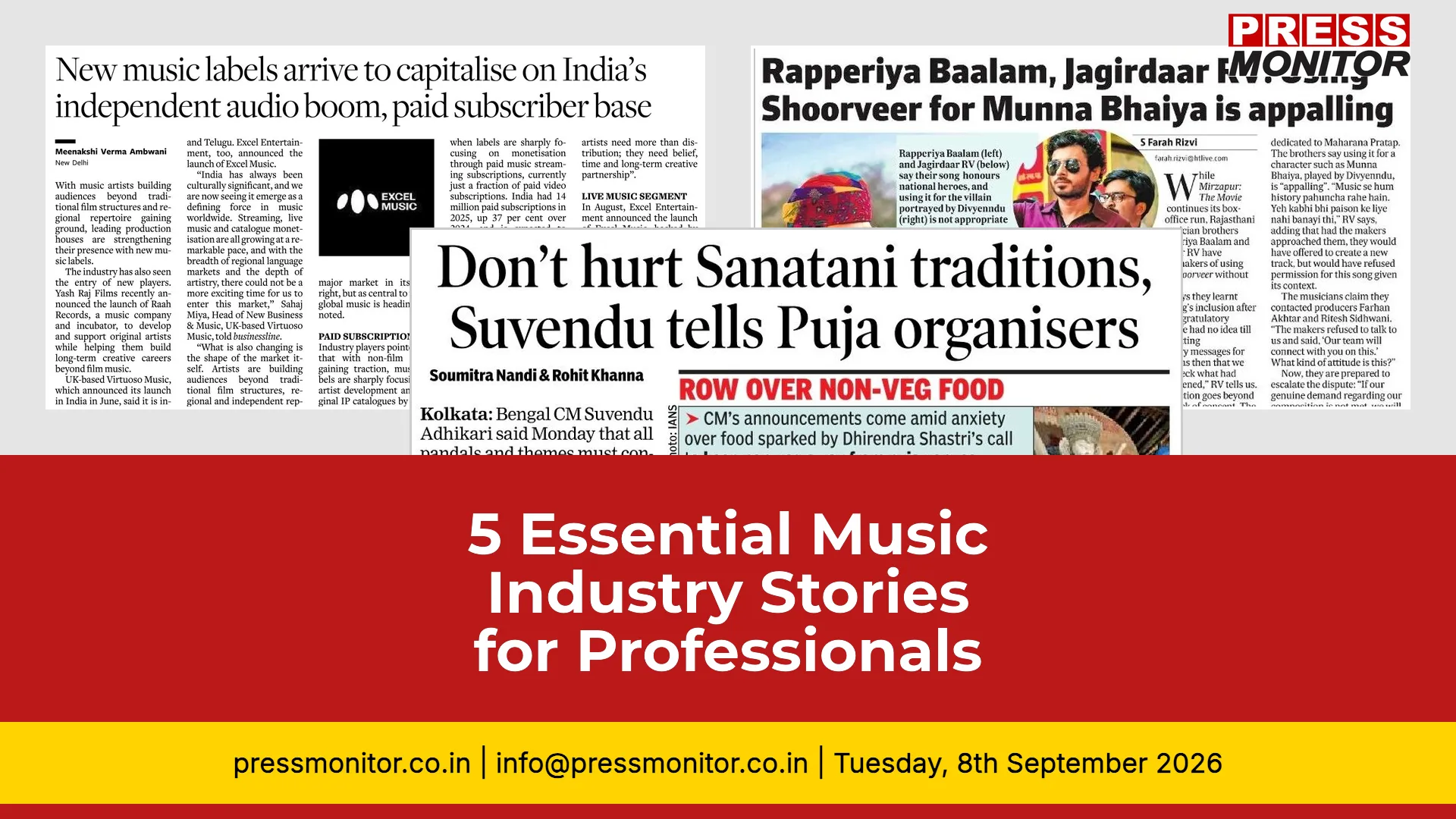 5 Essential Music Industry Stories for Professionals