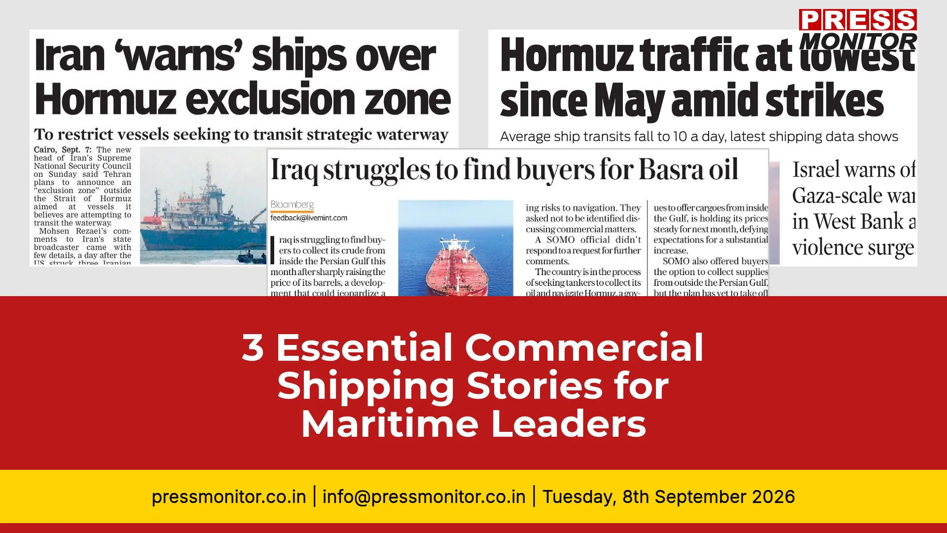 3 Essential Commercial Shipping Stories for Maritime Leaders