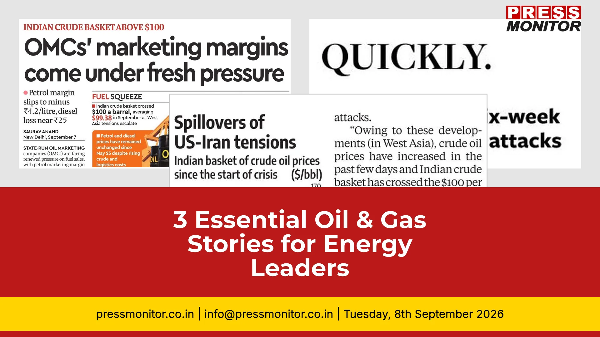 3 Essential Oil & Gas Stories for Energy Leaders