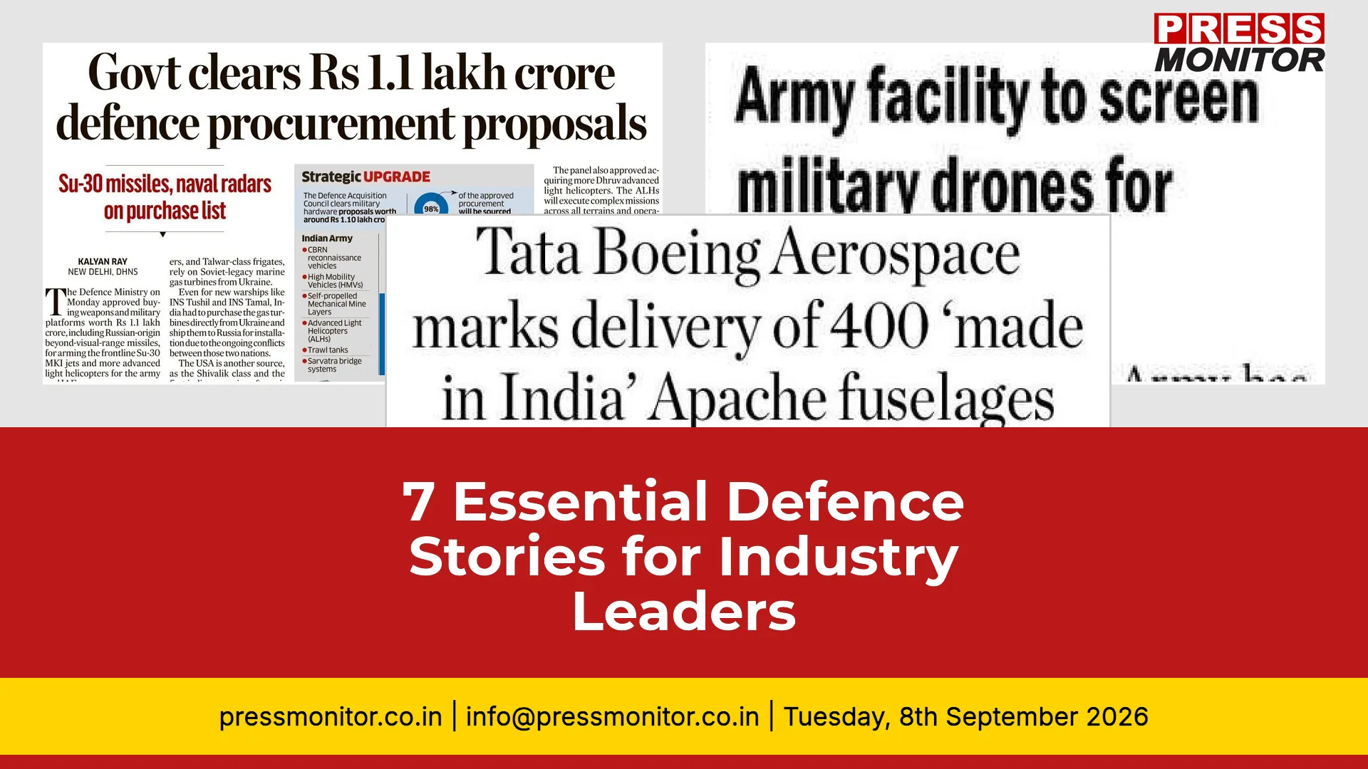 7 Essential Defence Stories for Industry Leaders