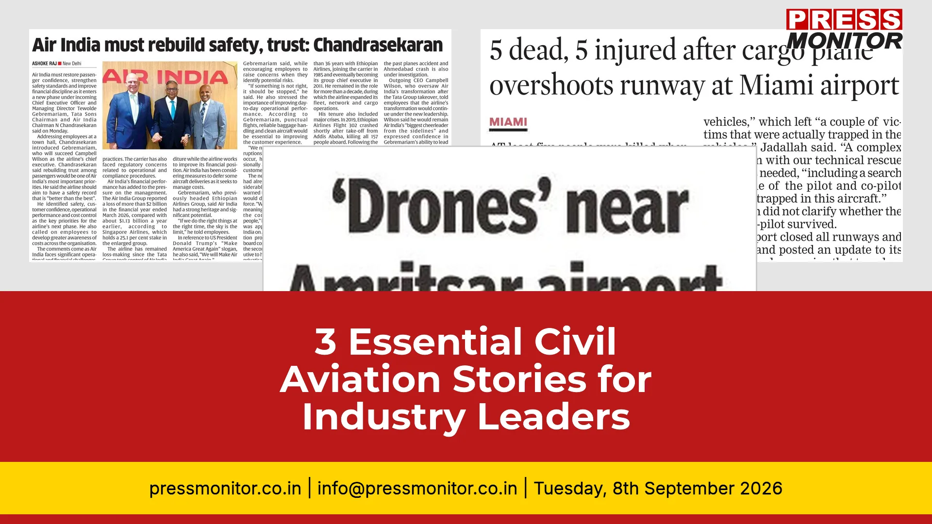 3 Essential Civil Aviation Stories for Industry Leaders