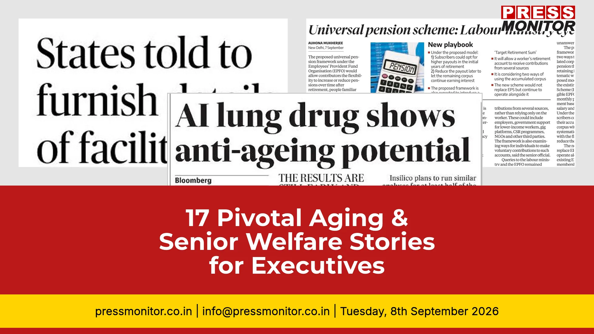 17 Pivotal Aging & Senior Welfare Stories for Executives