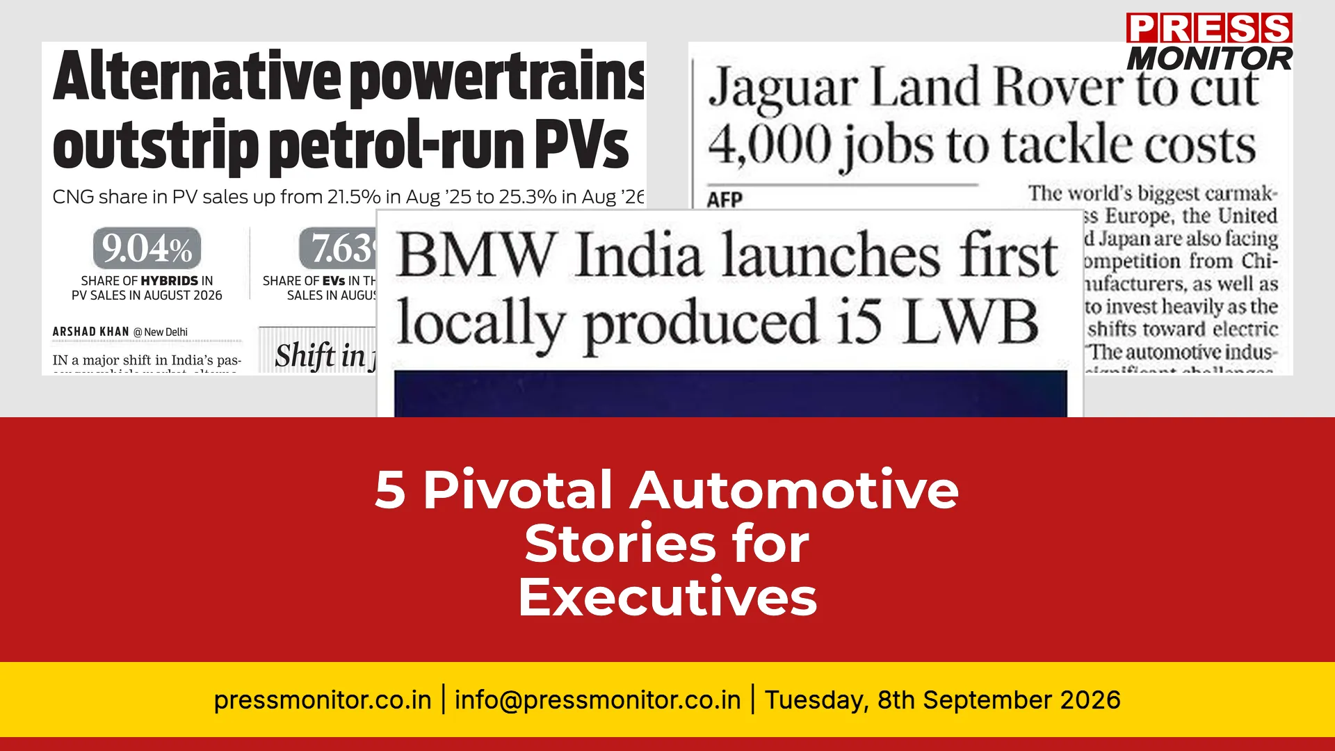 5 Pivotal Automotive Stories for Executives