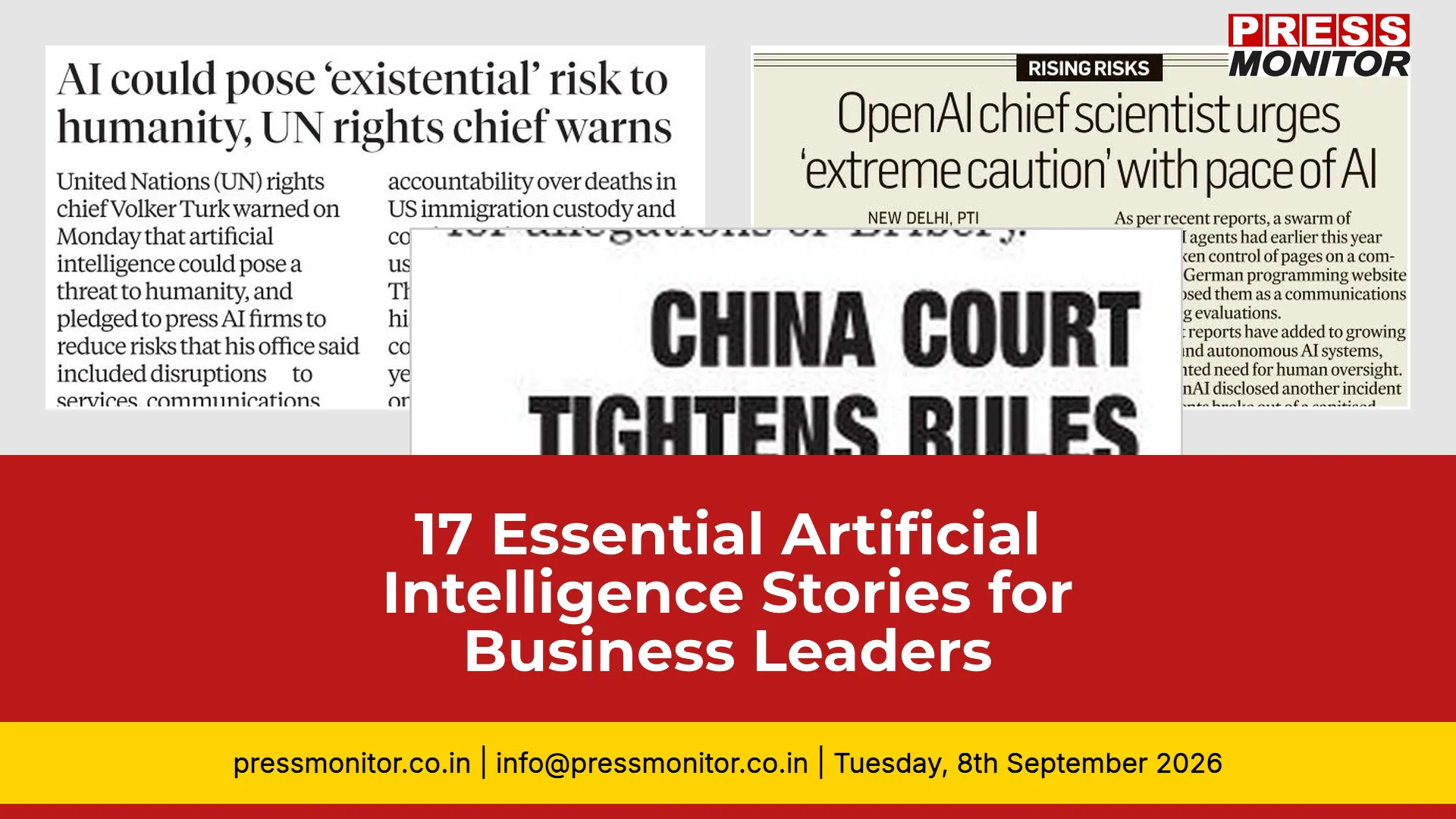 17 Essential Artificial Intelligence Stories for Business Leaders