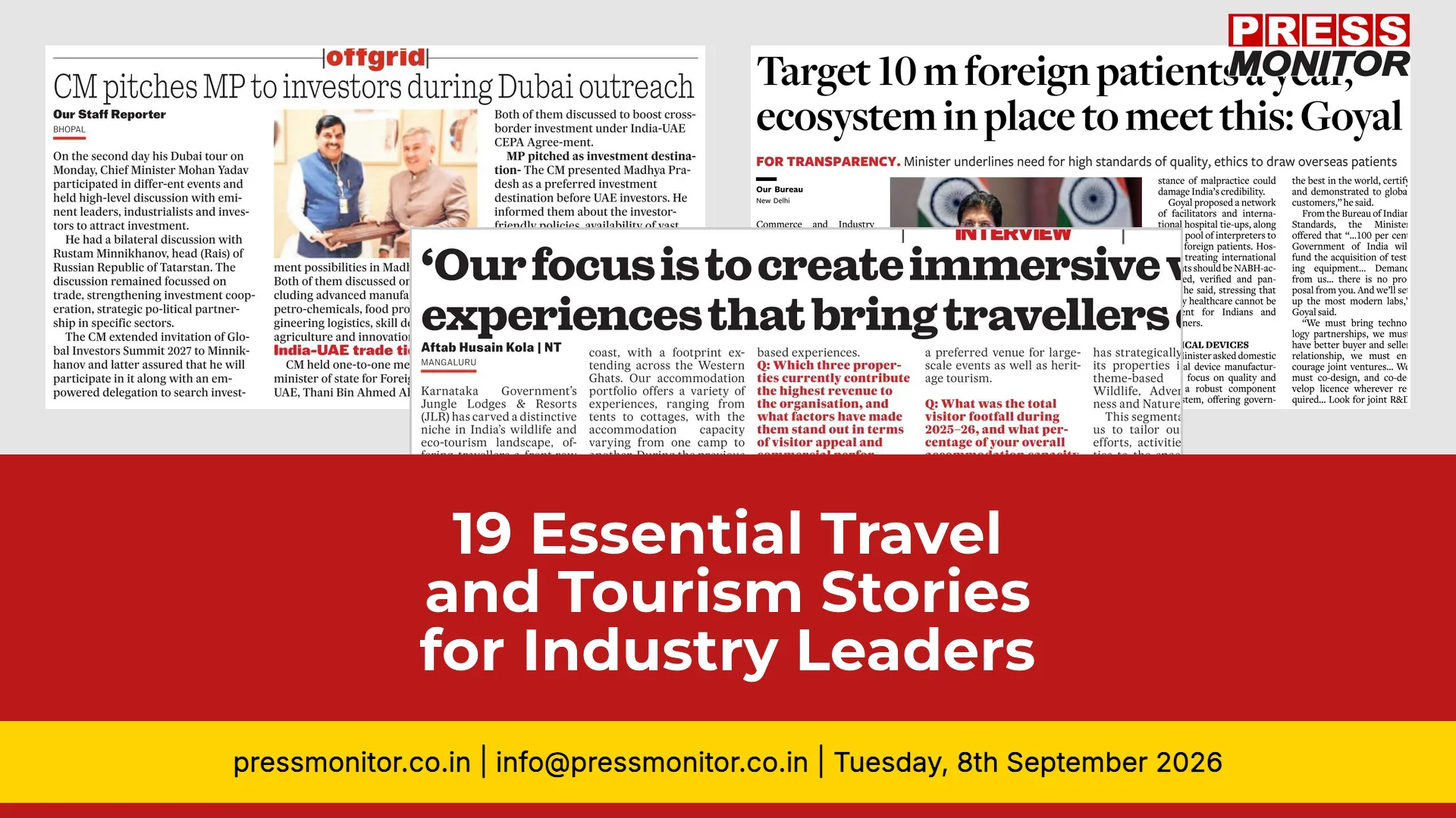 19 Essential Travel and Tourism Stories for Industry Leaders