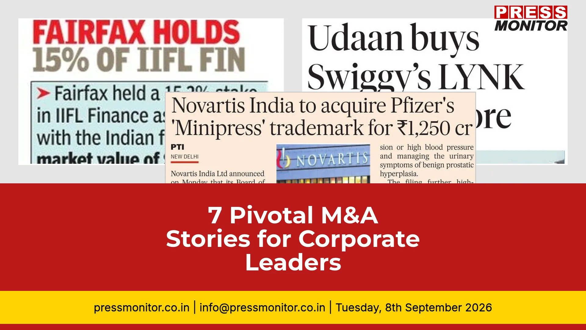 7 Pivotal M&A Stories for Corporate Leaders