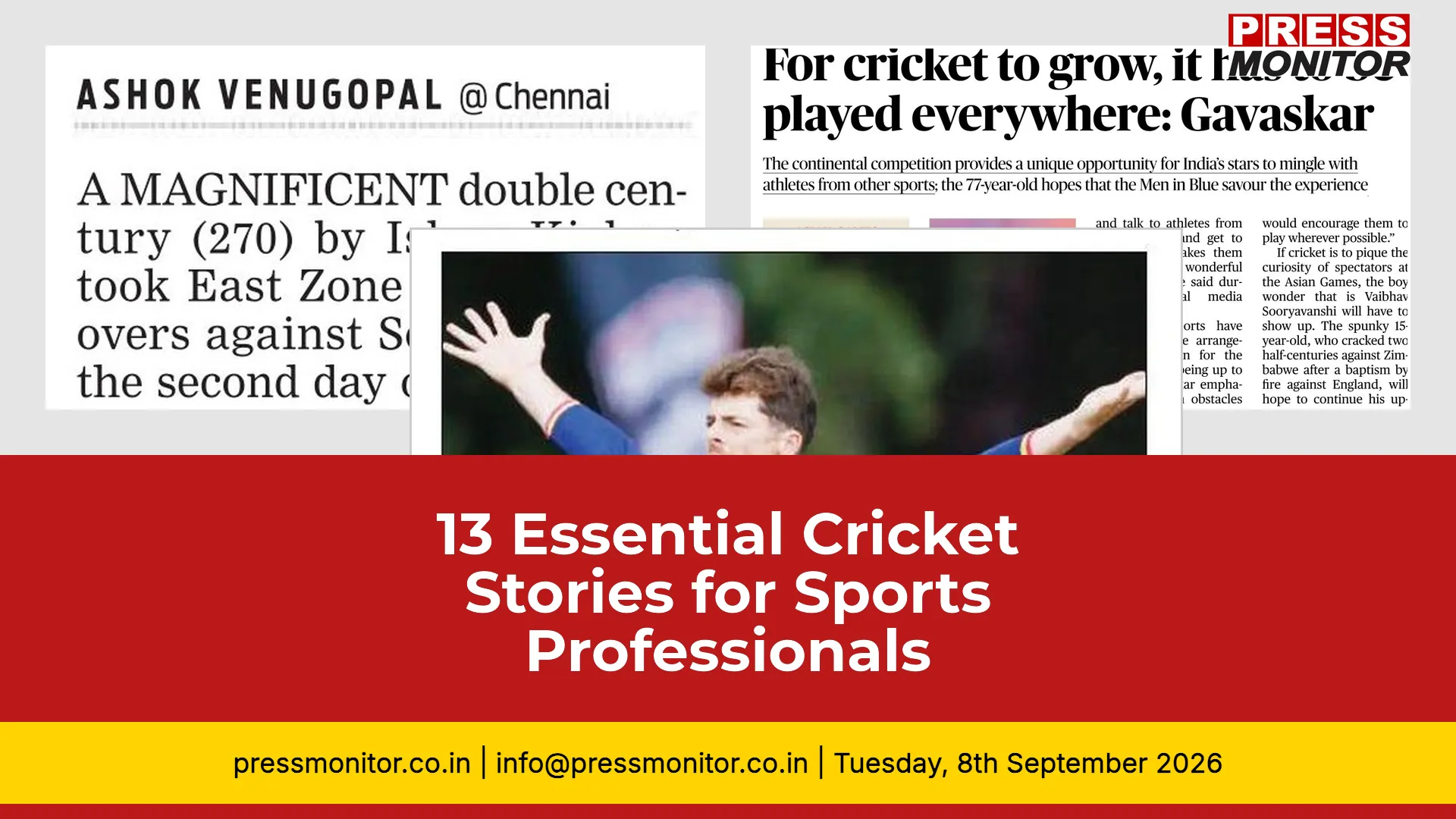 13 Essential Cricket Stories for Sports Professionals