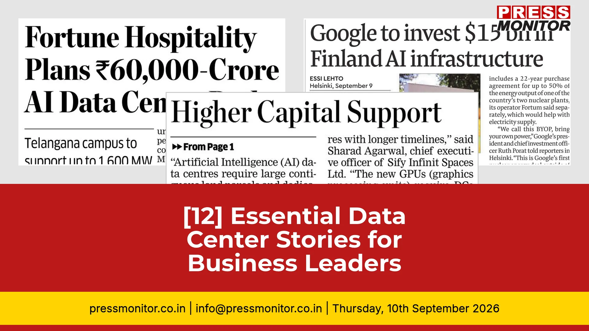 [12] Essential Data Center Stories for Business Leaders