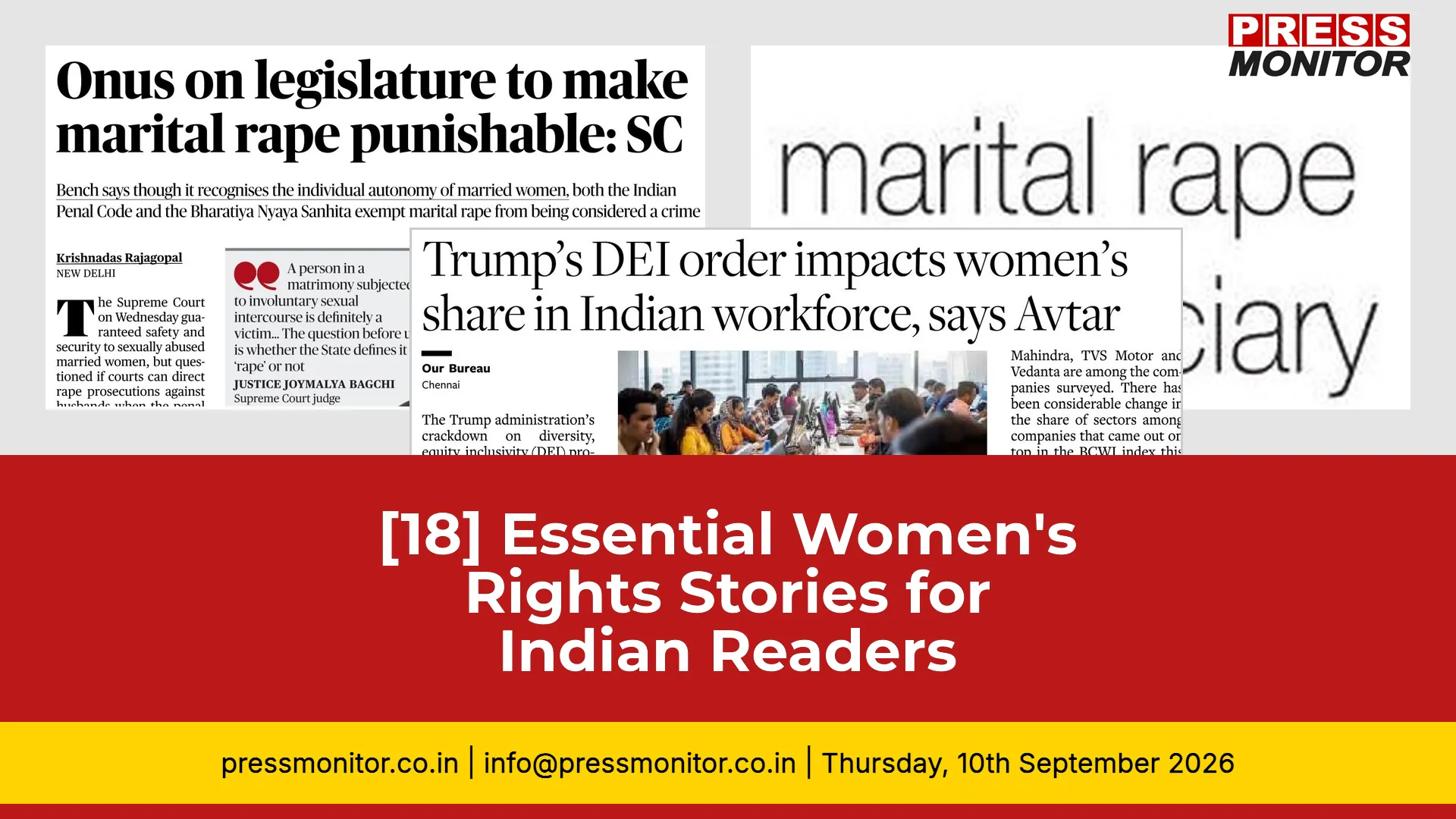 [18] Essential Women's Rights Stories for Indian Readers