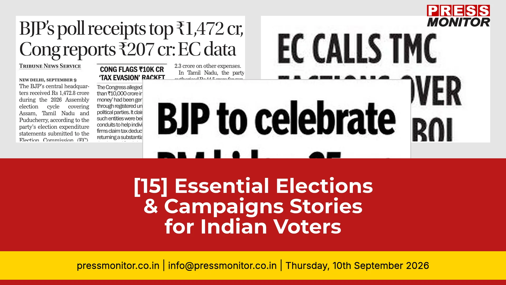 [15] Essential Elections & Campaigns Stories for Indian Voters