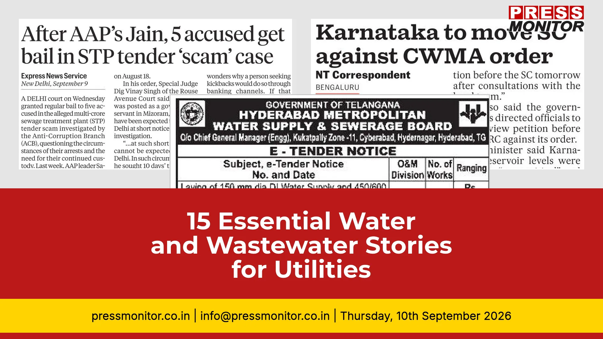15 Essential Water and Wastewater Stories for Utilities