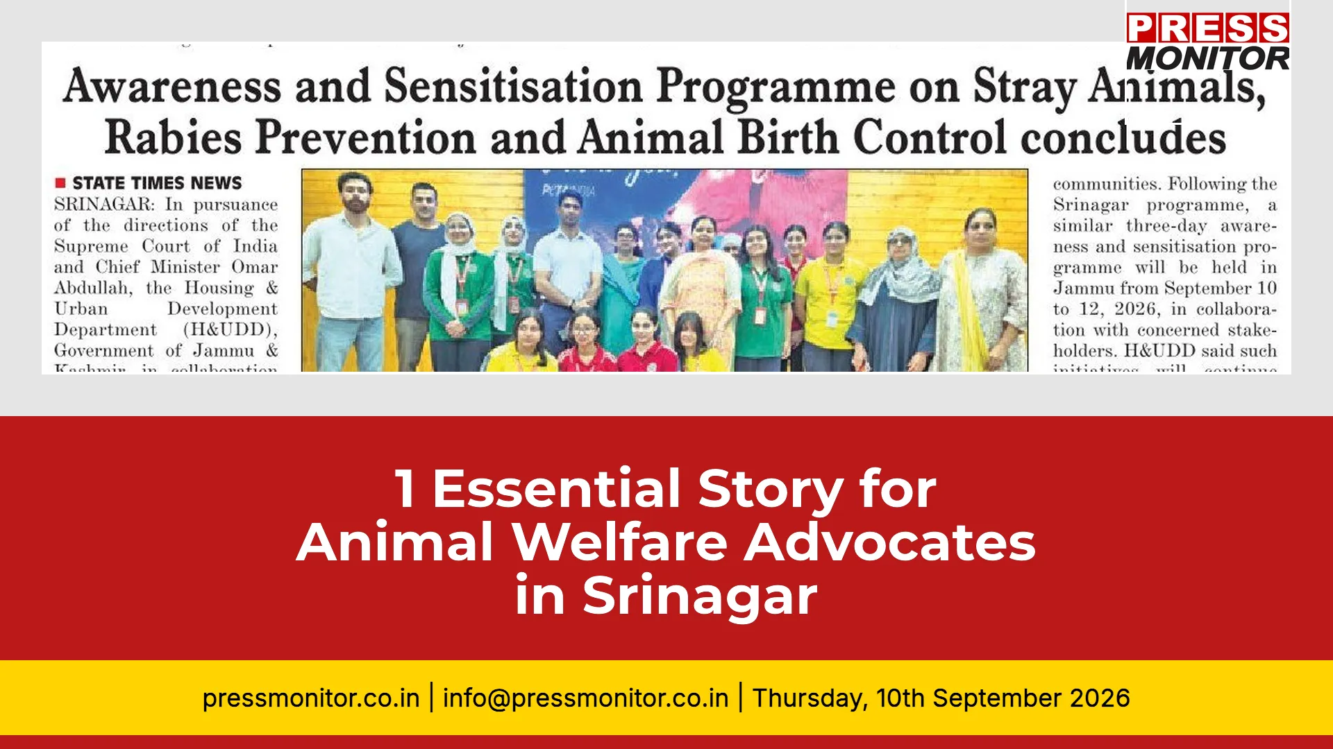 [1] Essential Story for Animal Welfare Advocates