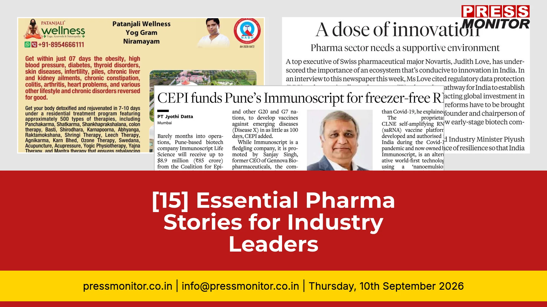 [15] Essential Pharmaceuticals Stories for Industry Leaders