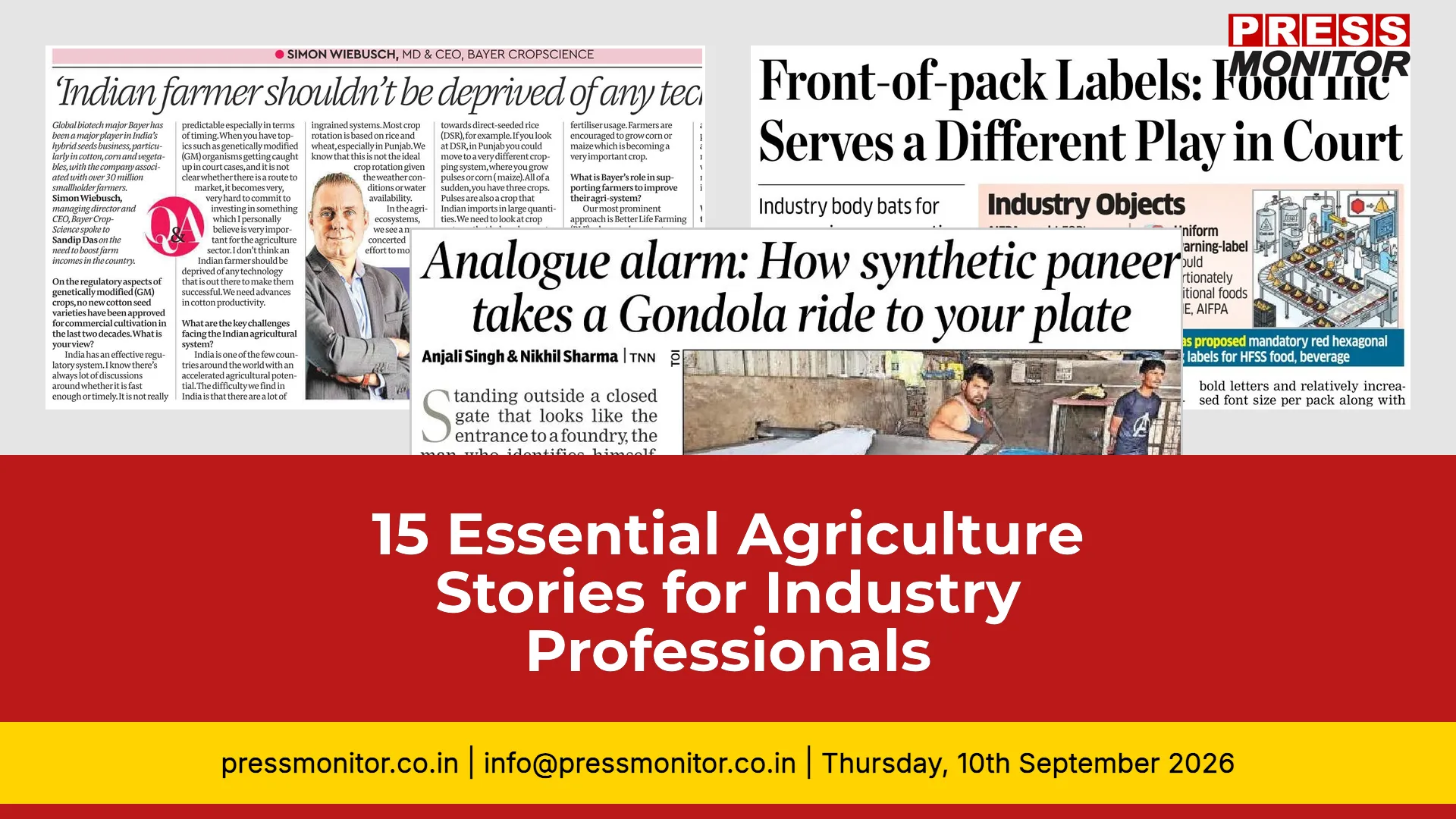 [15] Essential Agriculture Stories for Industry Professionals