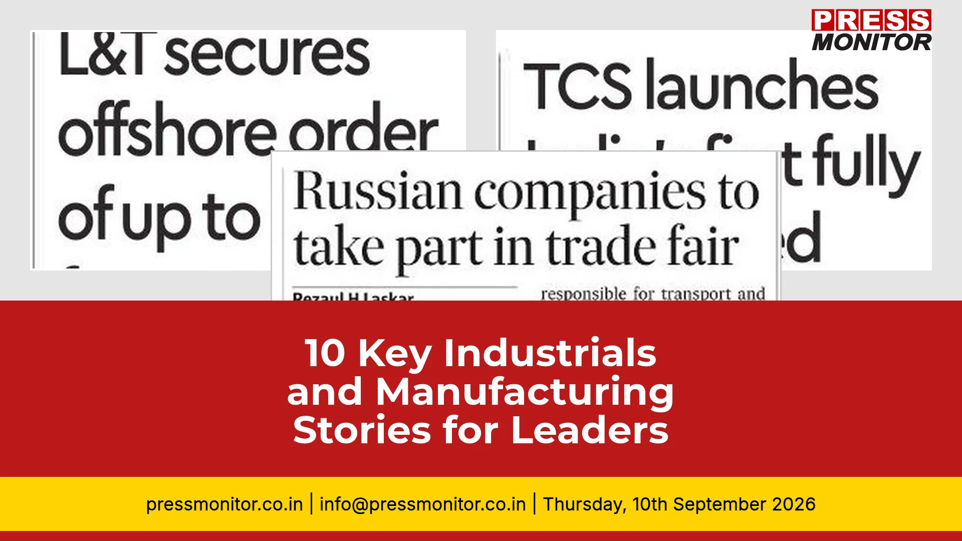 [10] Key Industrials and Manufacturing Stories for Business Leaders