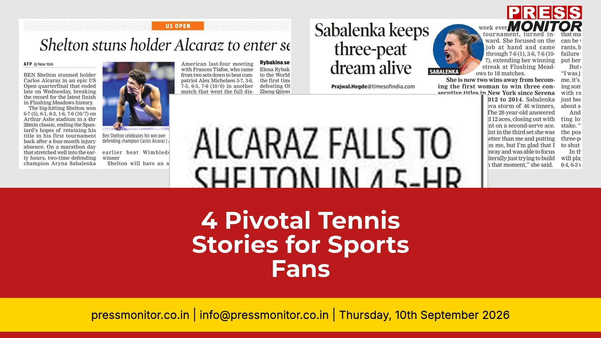 4 Pivotal Tennis Stories for Sports Fans