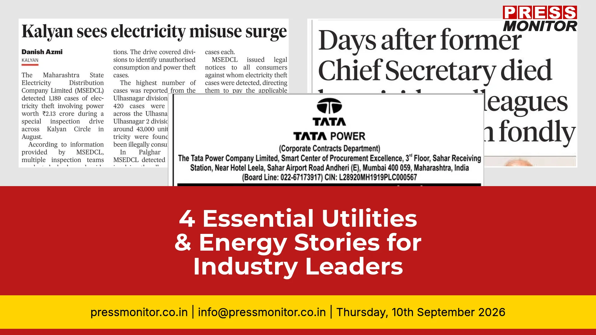 [4] Essential Utilities & Energy Stories for Industry Leaders