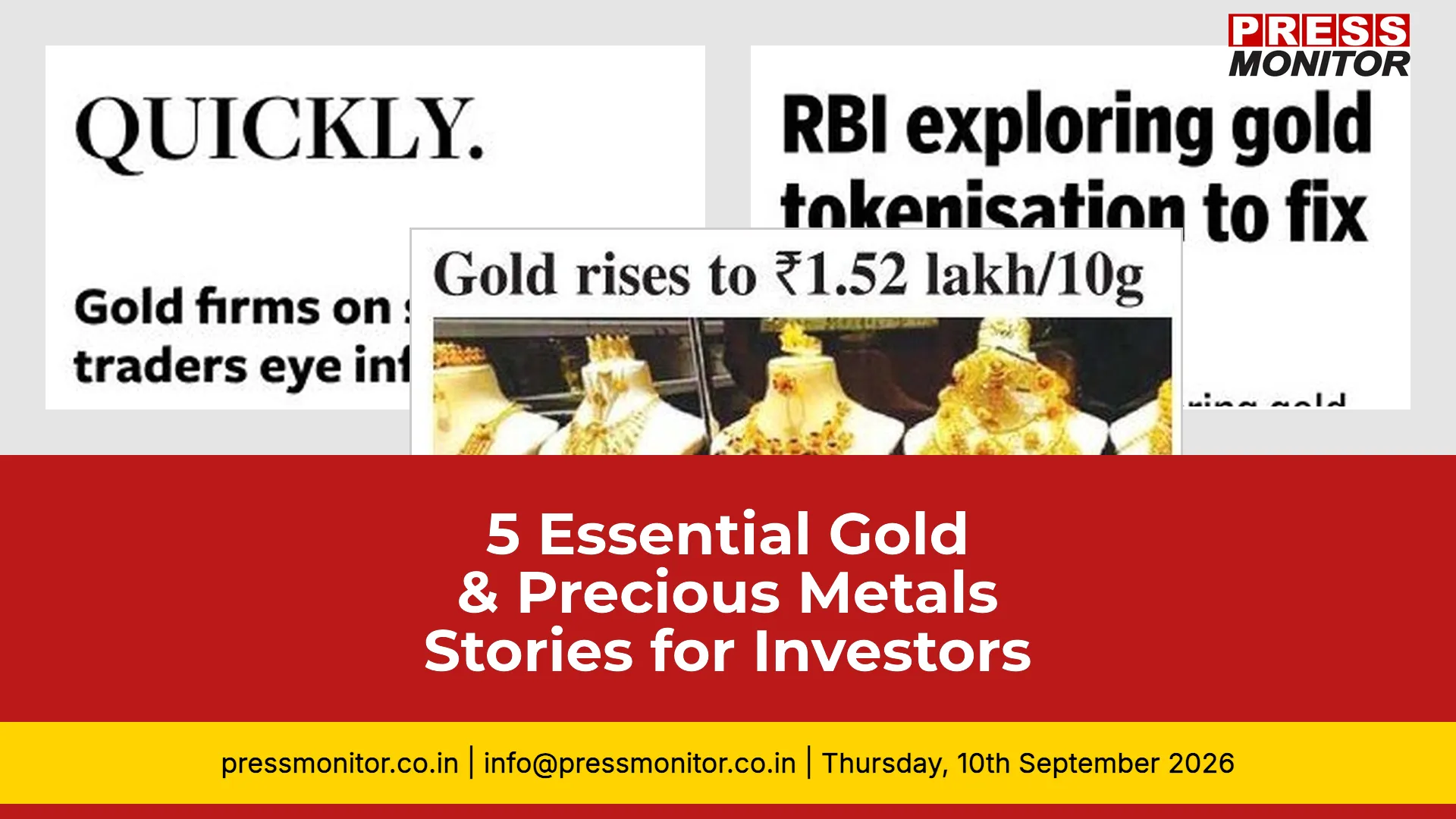 [5] Essential Gold & Precious Metals Stories for Investors