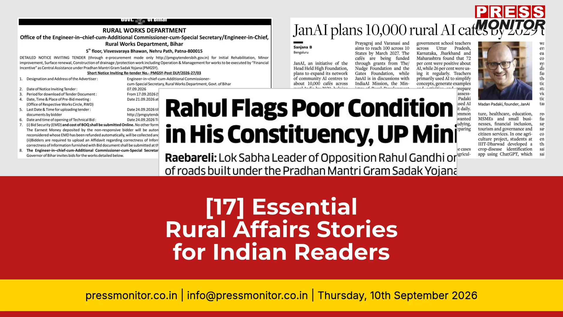 [17] Essential Rural Affairs Stories for Indian Readers