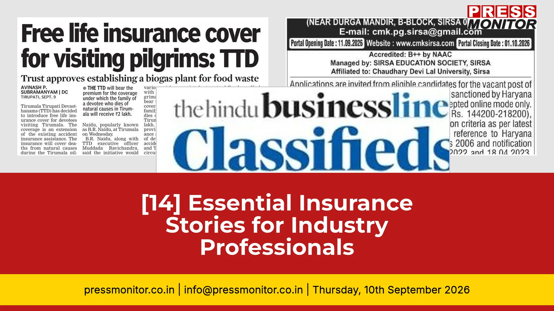 [14] Essential Insurance Stories for Industry Professionals
