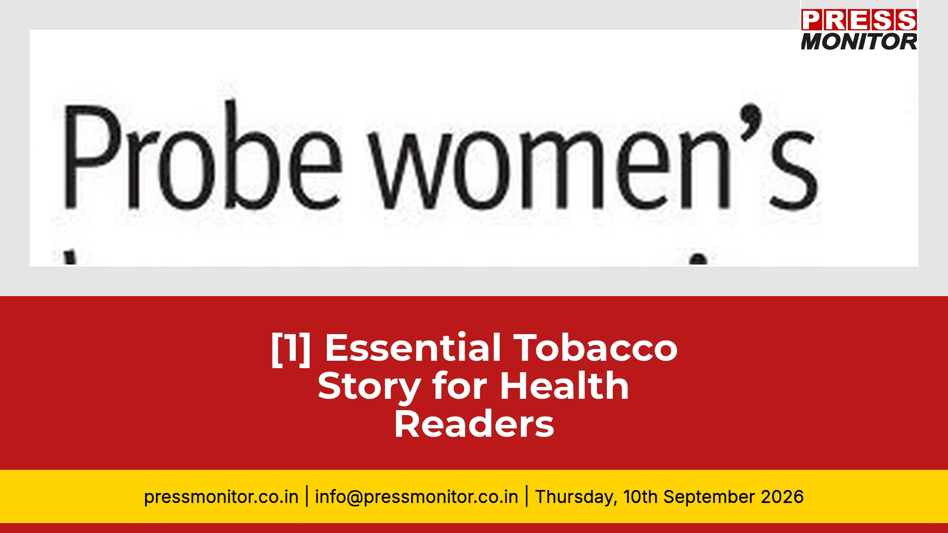[1] Essential Tobacco Story for Health Readers