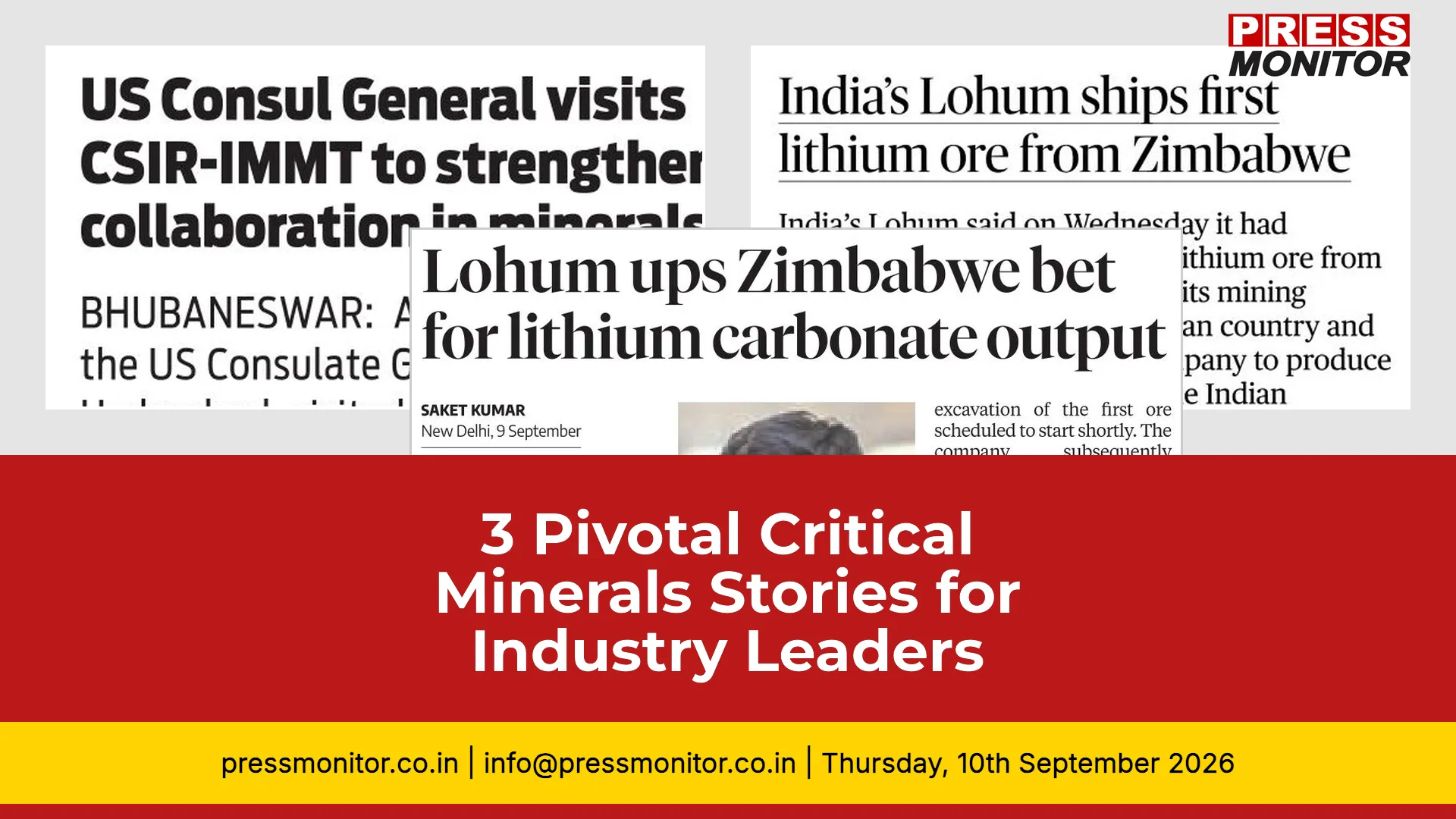 [3] Pivotal Critical Minerals Stories for Industry Leaders