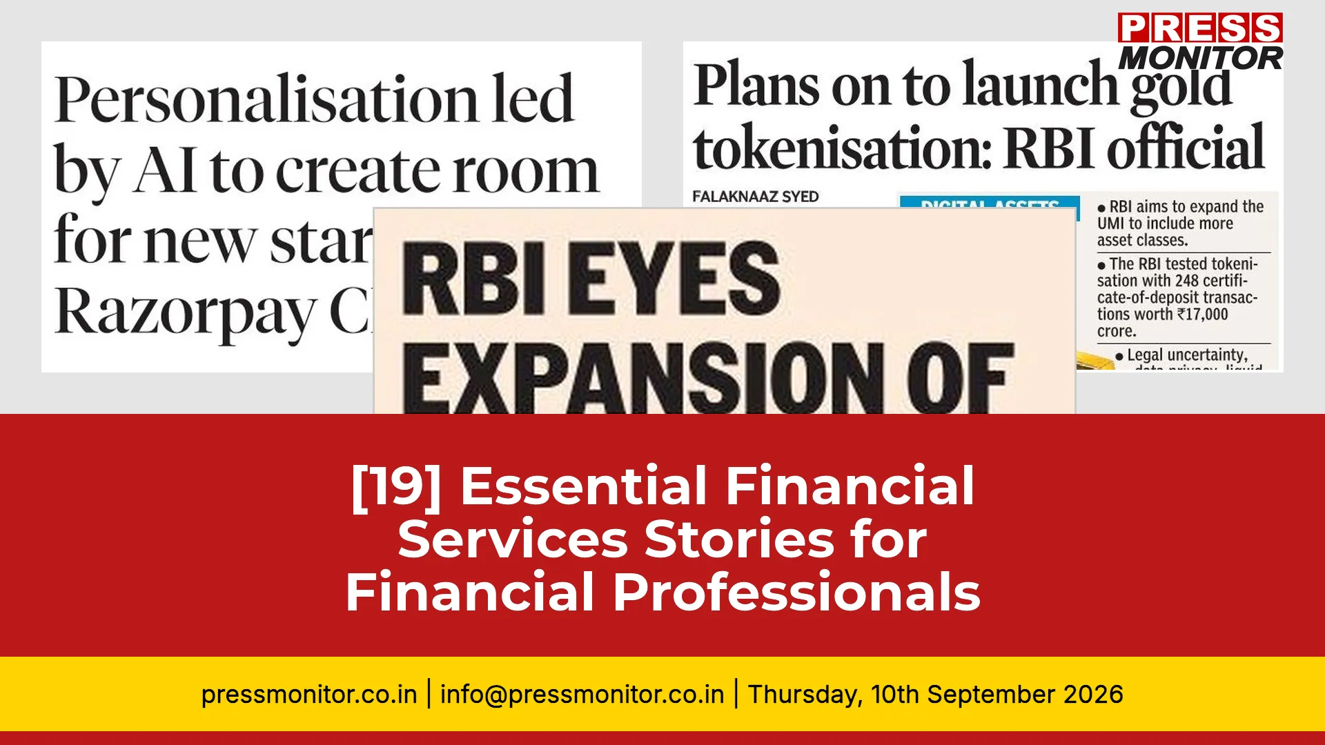 [19] Essential Financial Services Stories for Professionals
