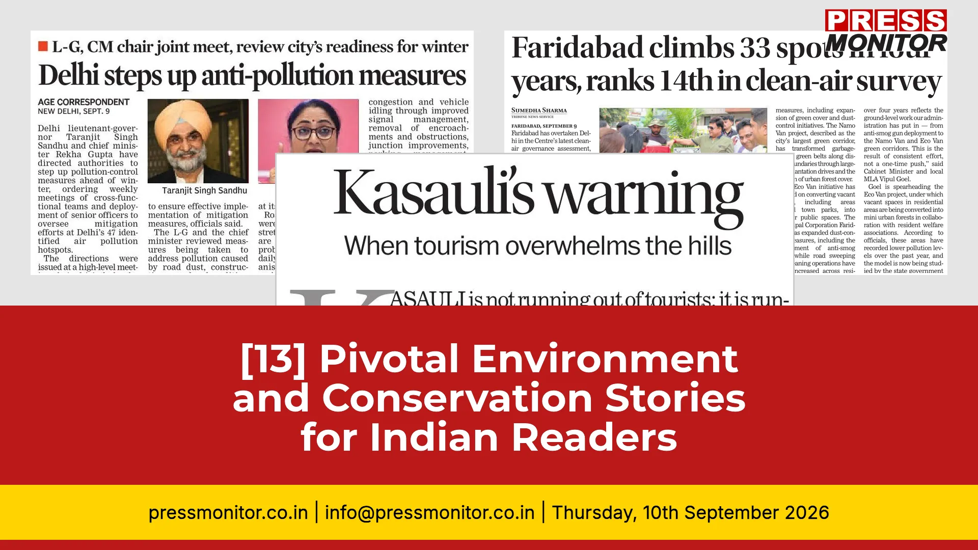 [13] Pivotal Environment and Conservation Stories for Indian Readers