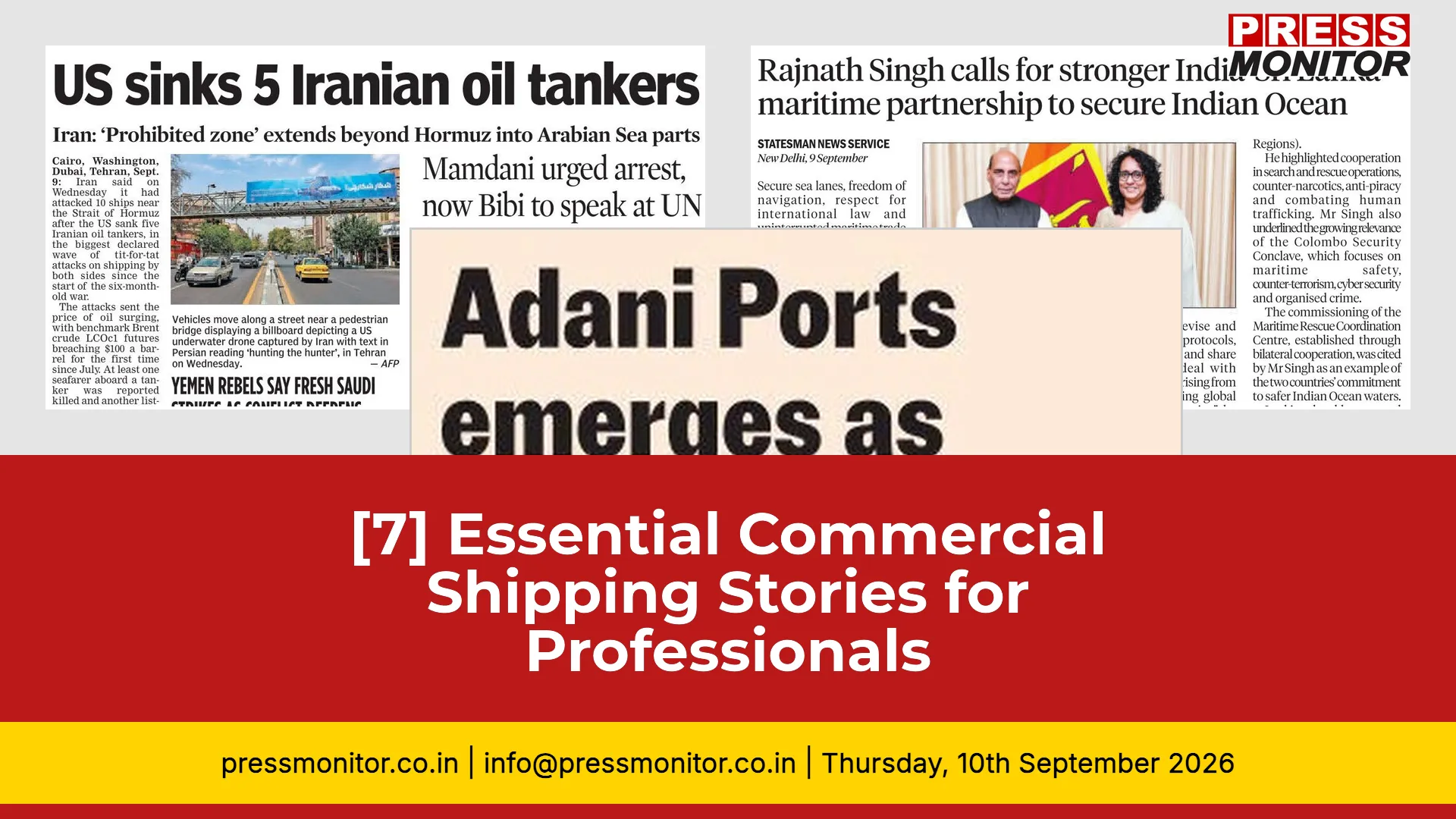 [7] Essential Commercial Shipping Stories for Professionals