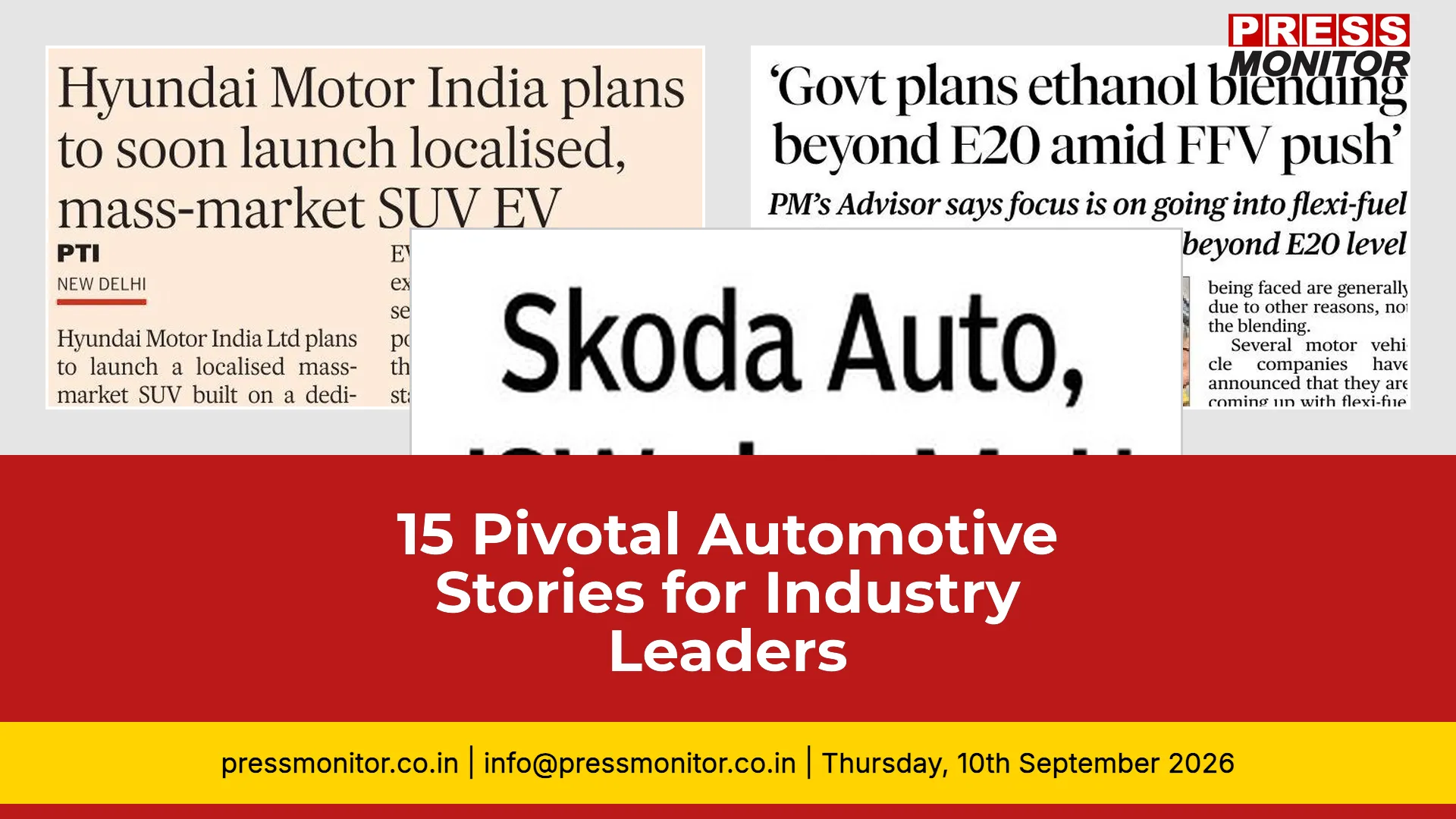 [15] Pivotal Automotive Stories for Industry Leaders