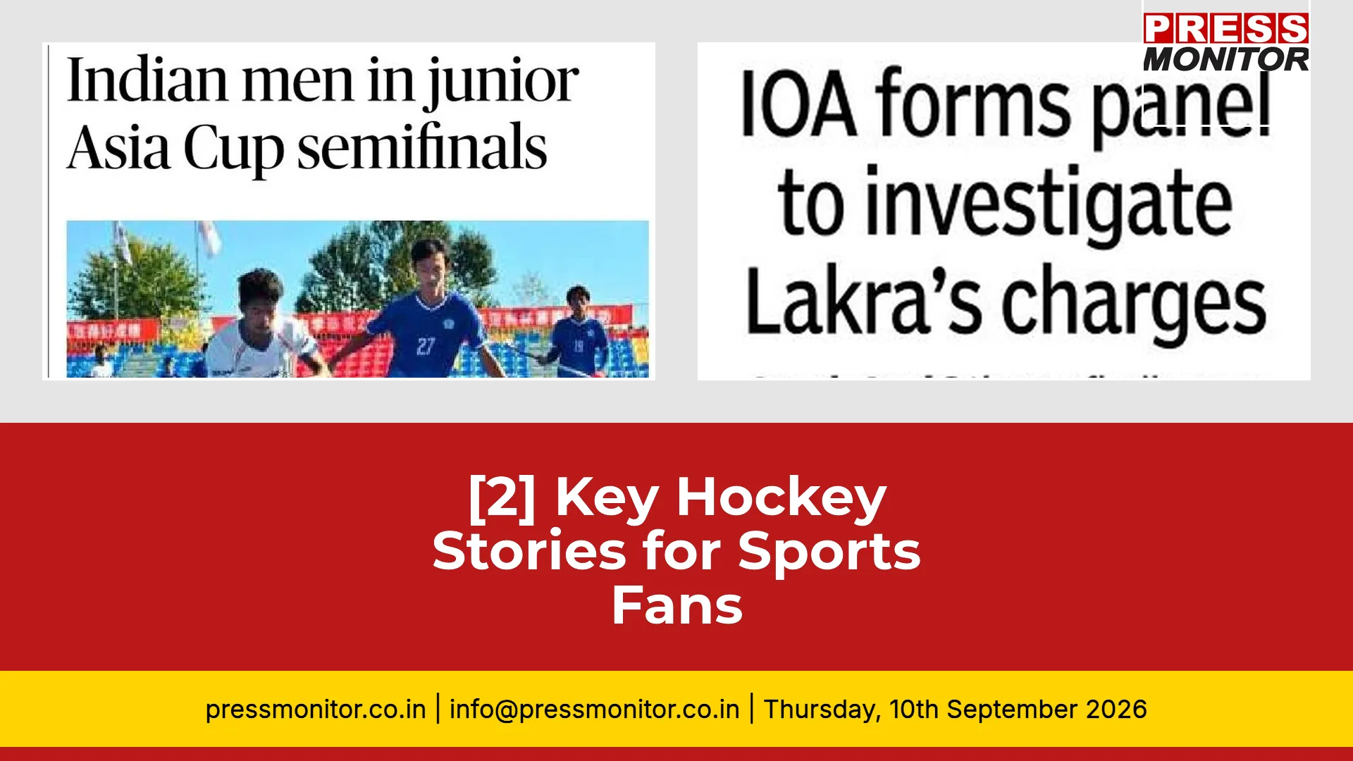 [2] Key Hockey Stories for Sports Fans