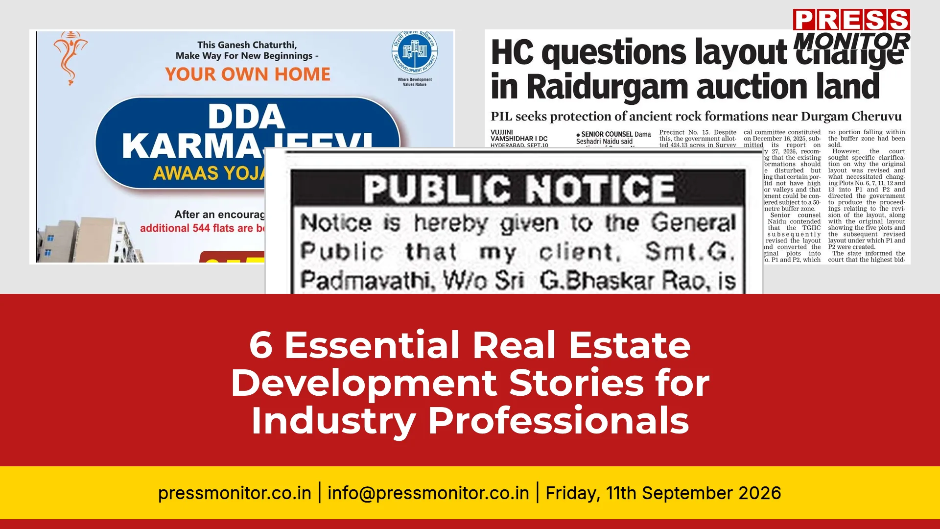 [6] Essential Real Estate Stories for Professionals